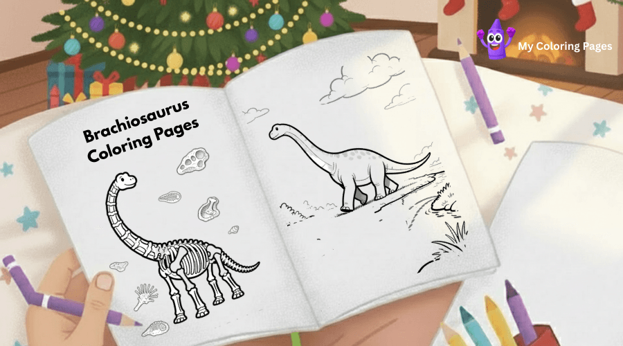 Brachiosaurus Coloring Pages