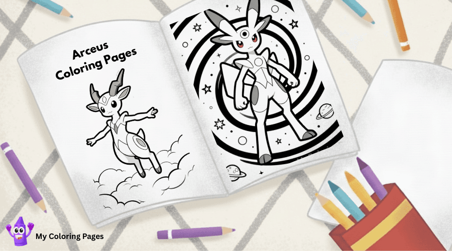 Arceus Coloring Pages