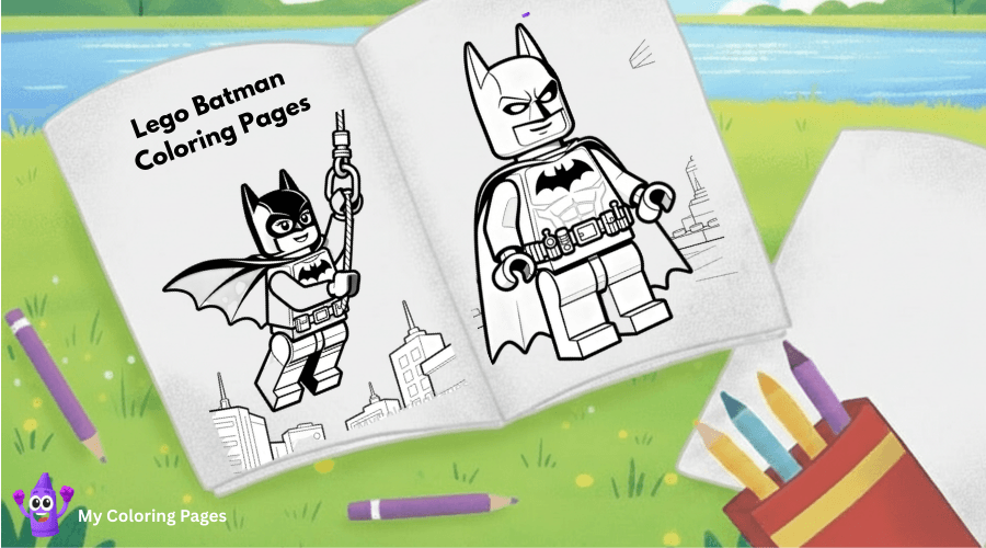 Lego Batman Coloring Pages