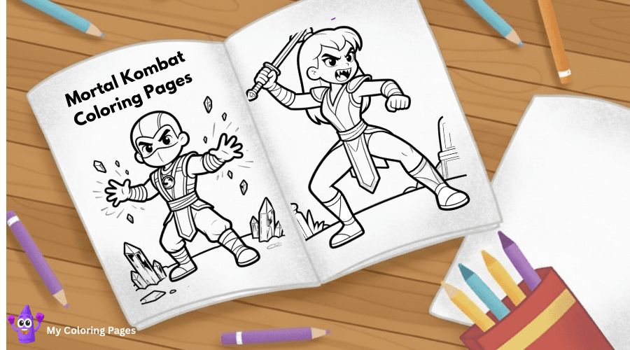 Mortal Kombat Coloring Pages