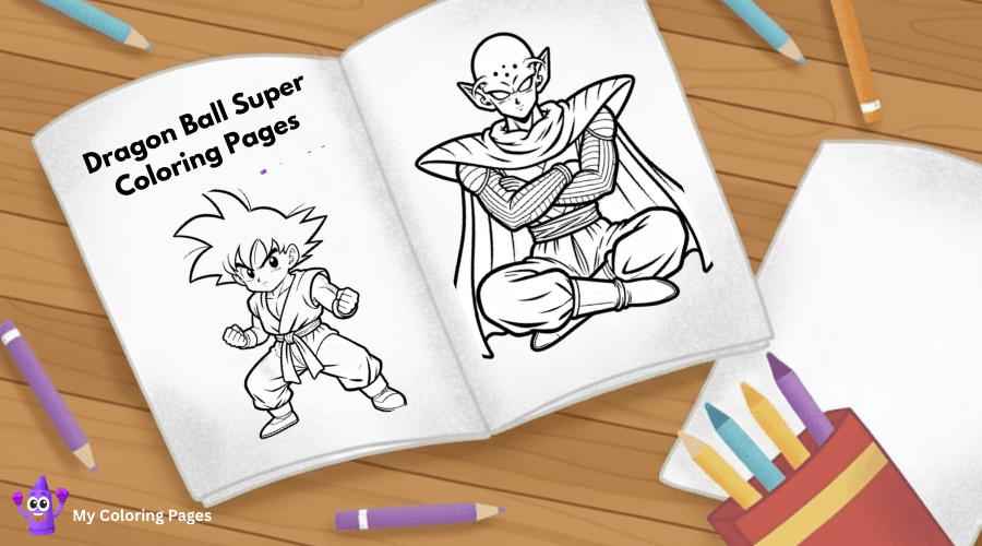 Dibujos de Dragon Ball Super para colorear