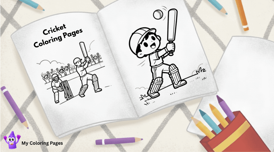 Cricket Coloring Pages