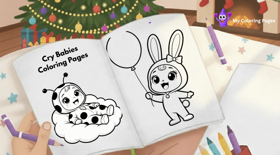 Cry Babies Coloring Pages
