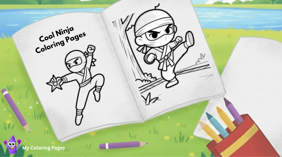 Cool Ninja Coloring Pages