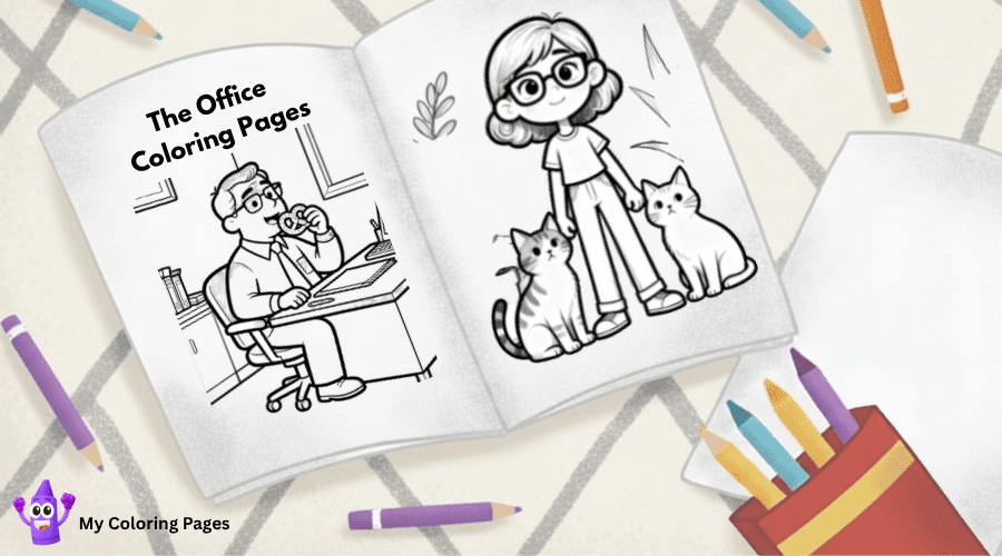 The Office Coloring Pages