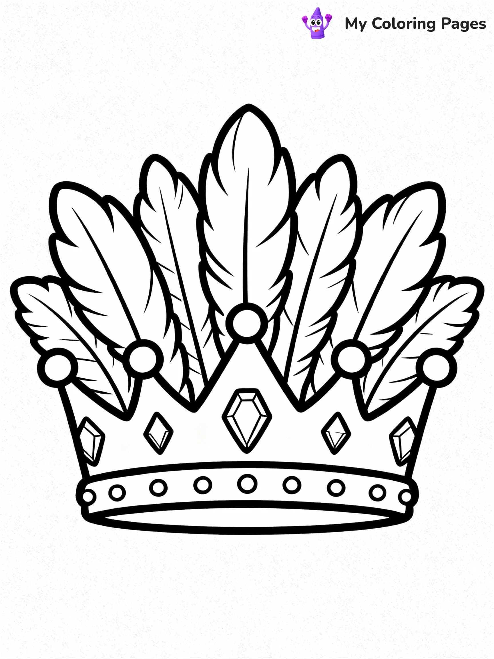 Crown Coloring Pages - 13