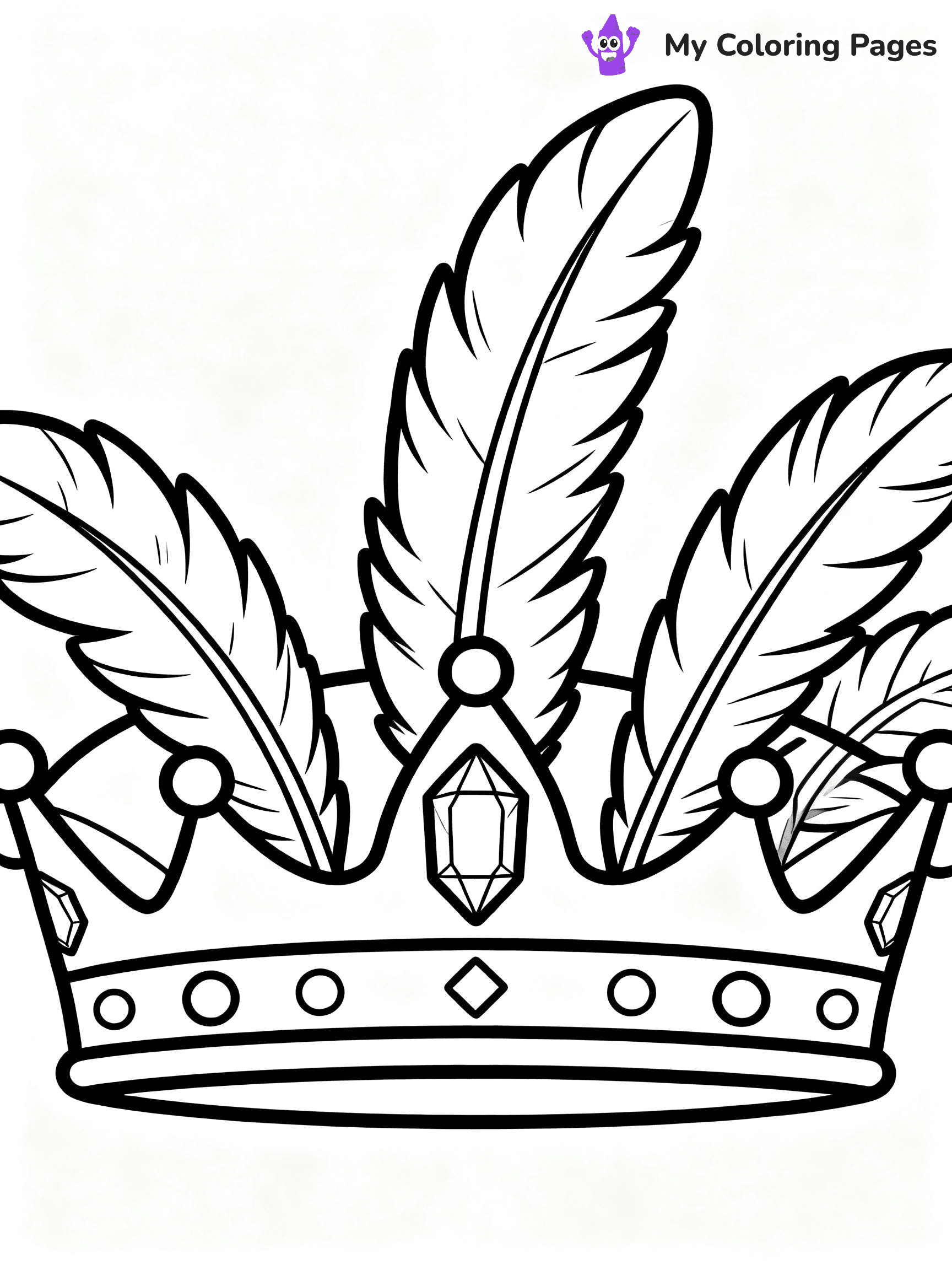 Crown Coloring Pages - 8