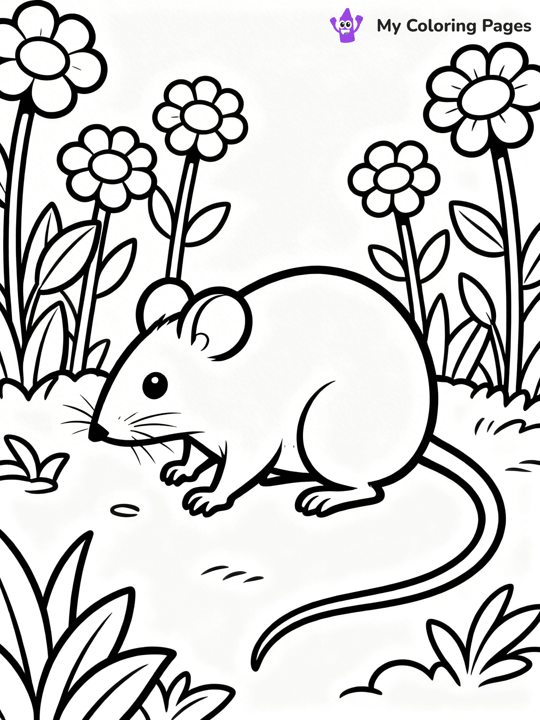 Rat Coloring Pages - 35