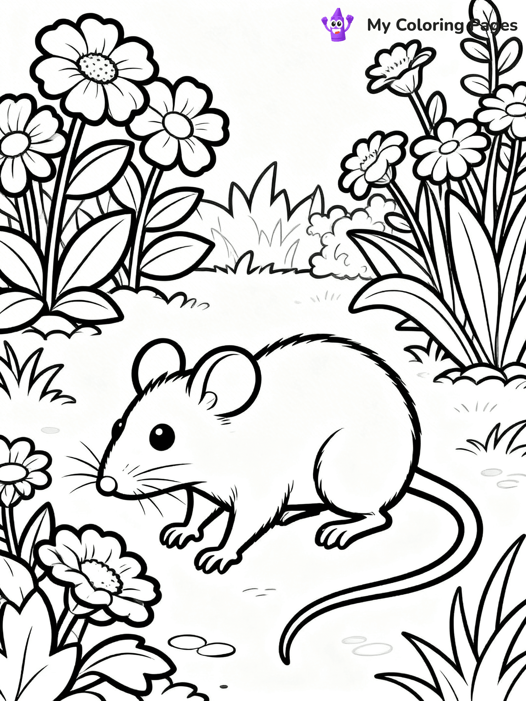 Rat Coloring Pages - 33