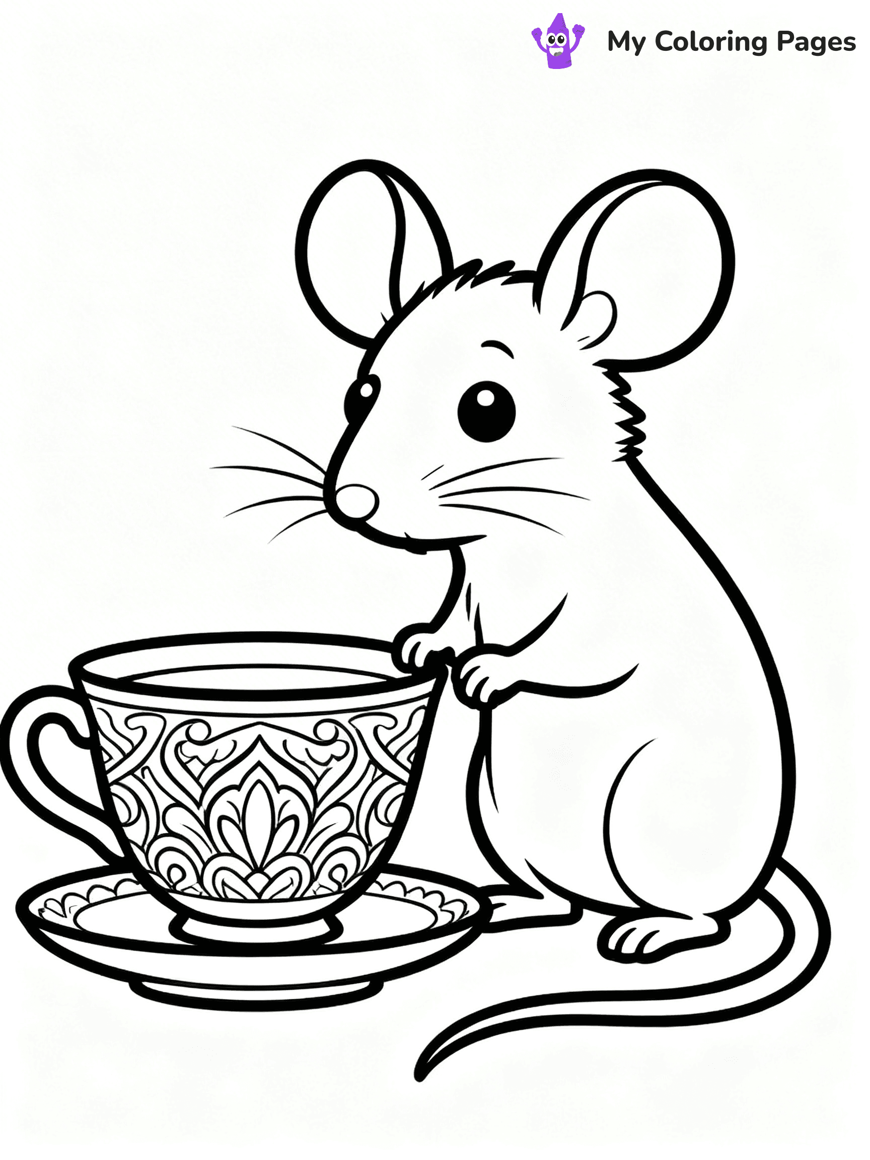 Rat Coloring Pages - 32