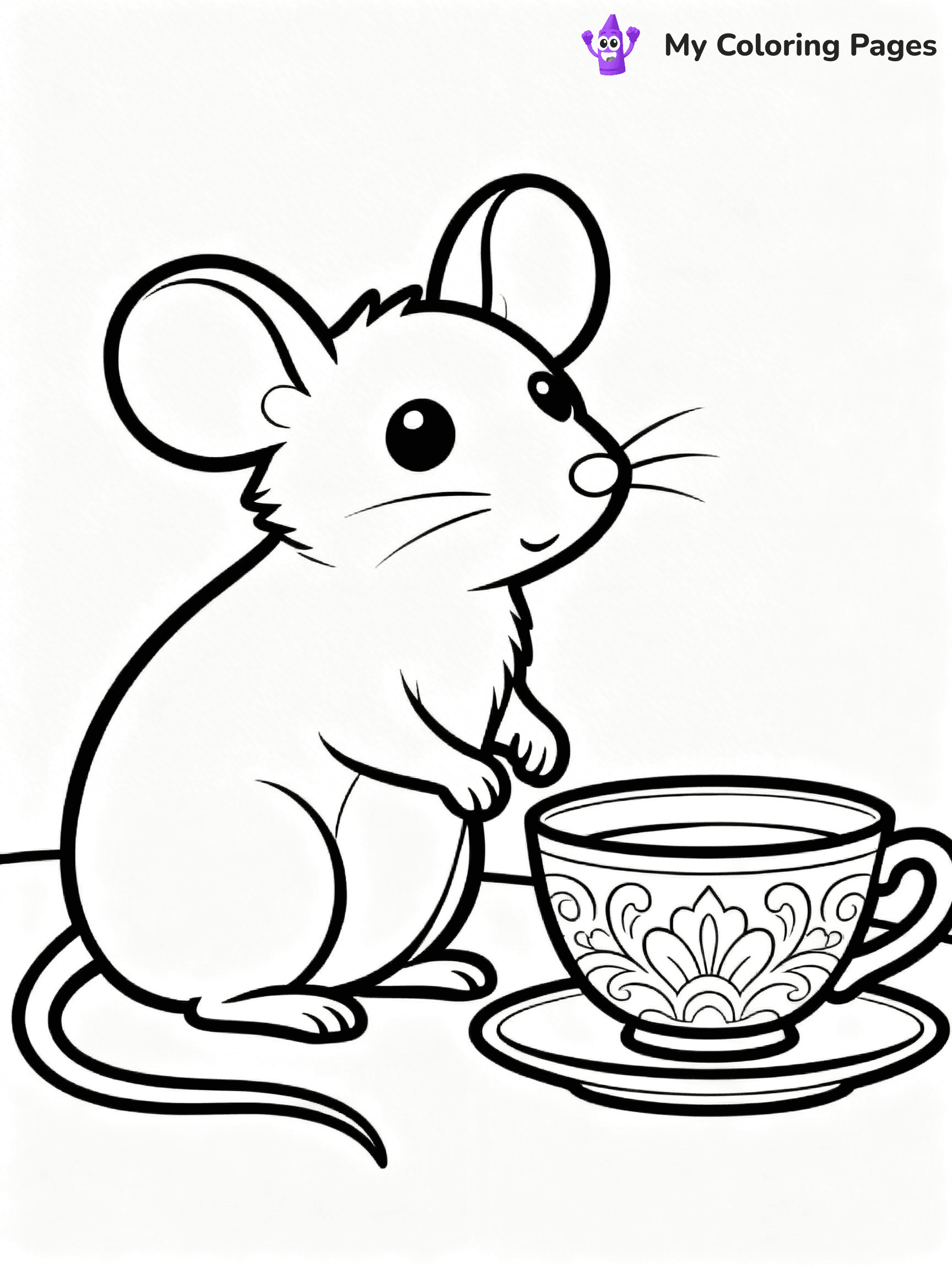 Rat Coloring Pages - 31