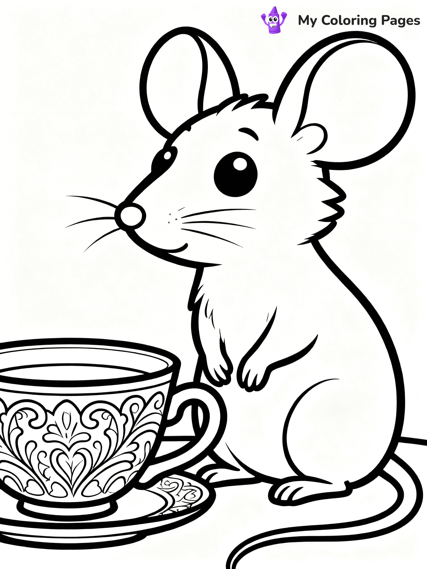 Rat Coloring Pages - 29
