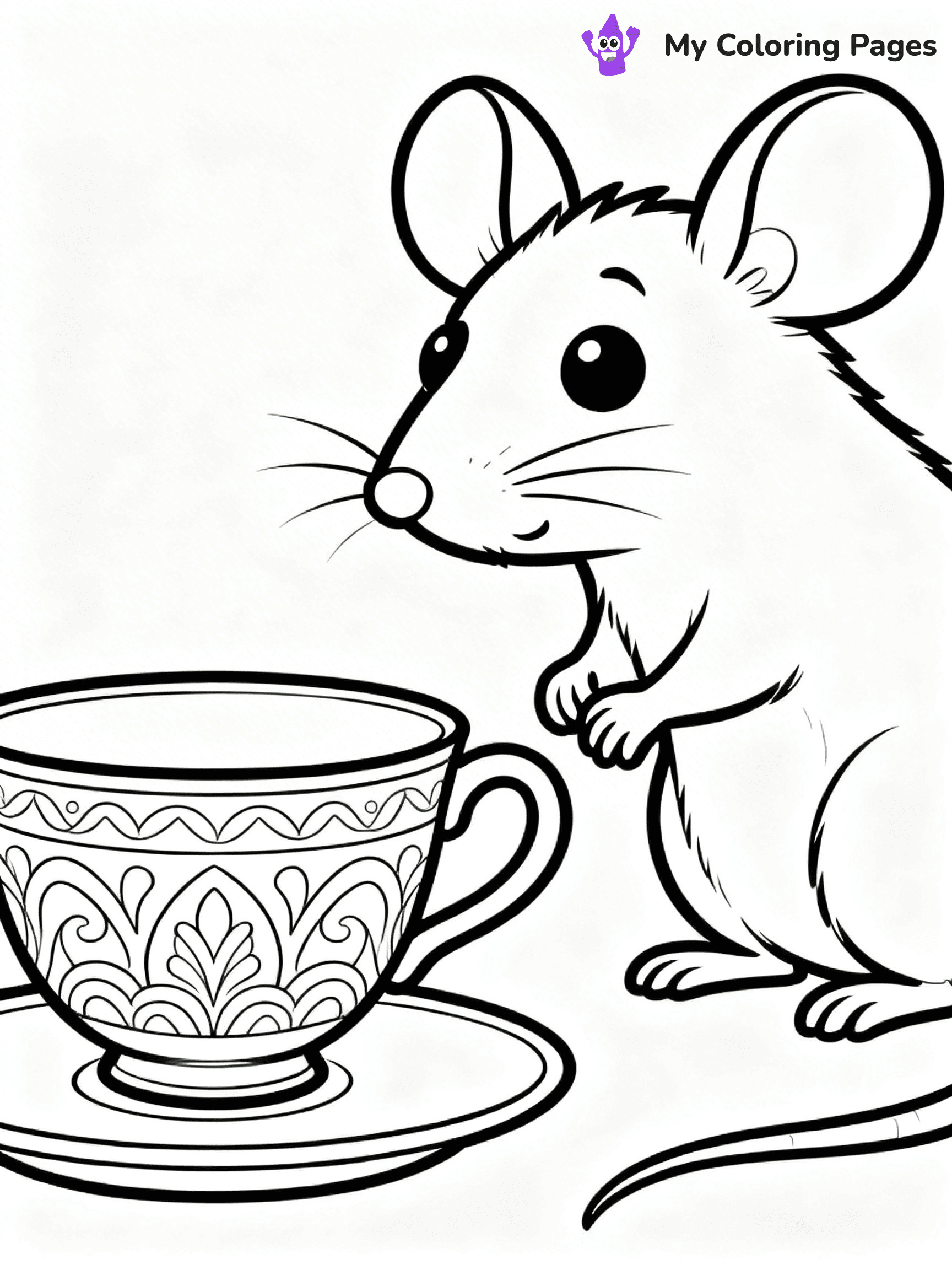 Rat Coloring Pages - 28