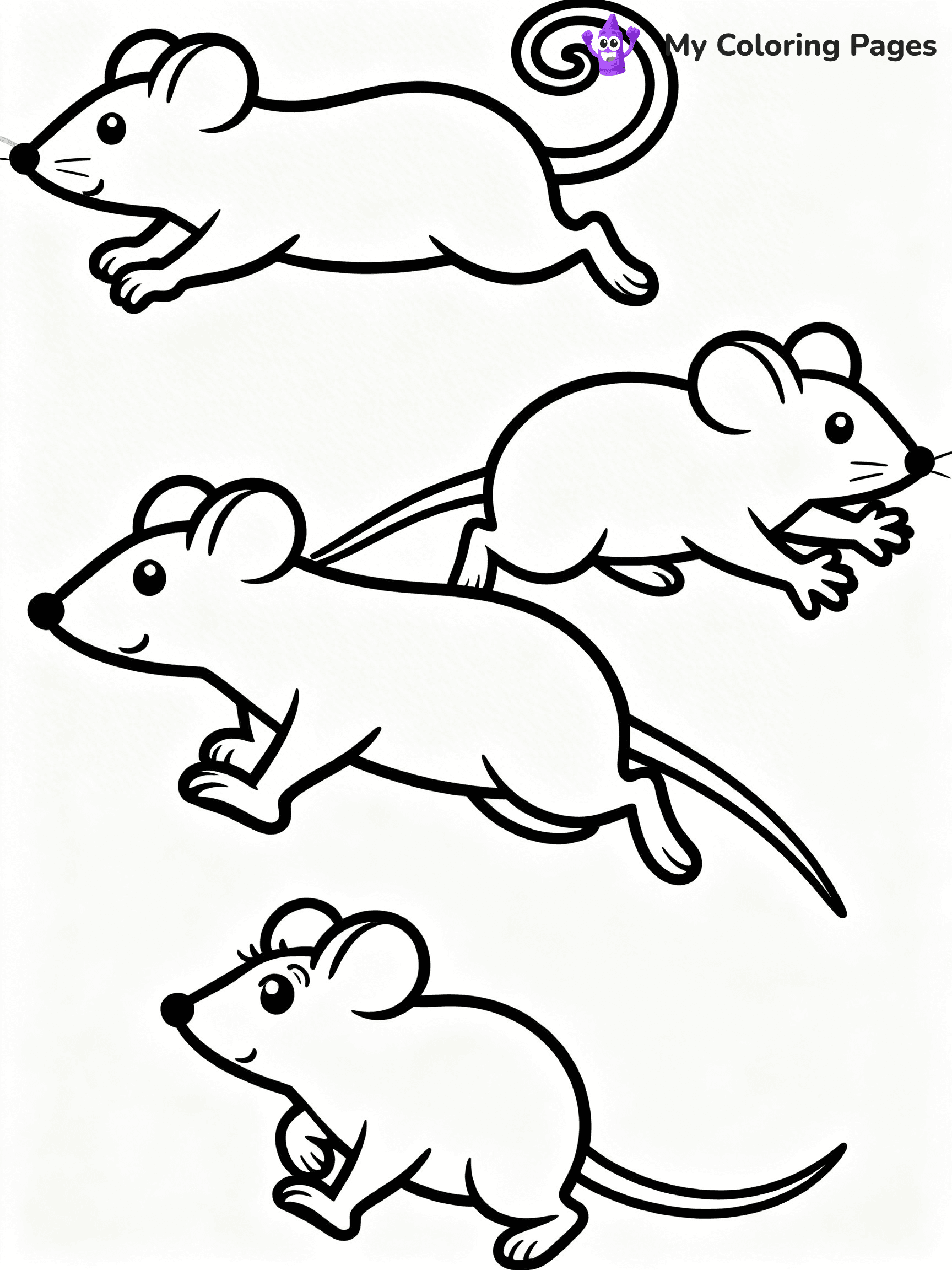 Rat Coloring Pages - 26