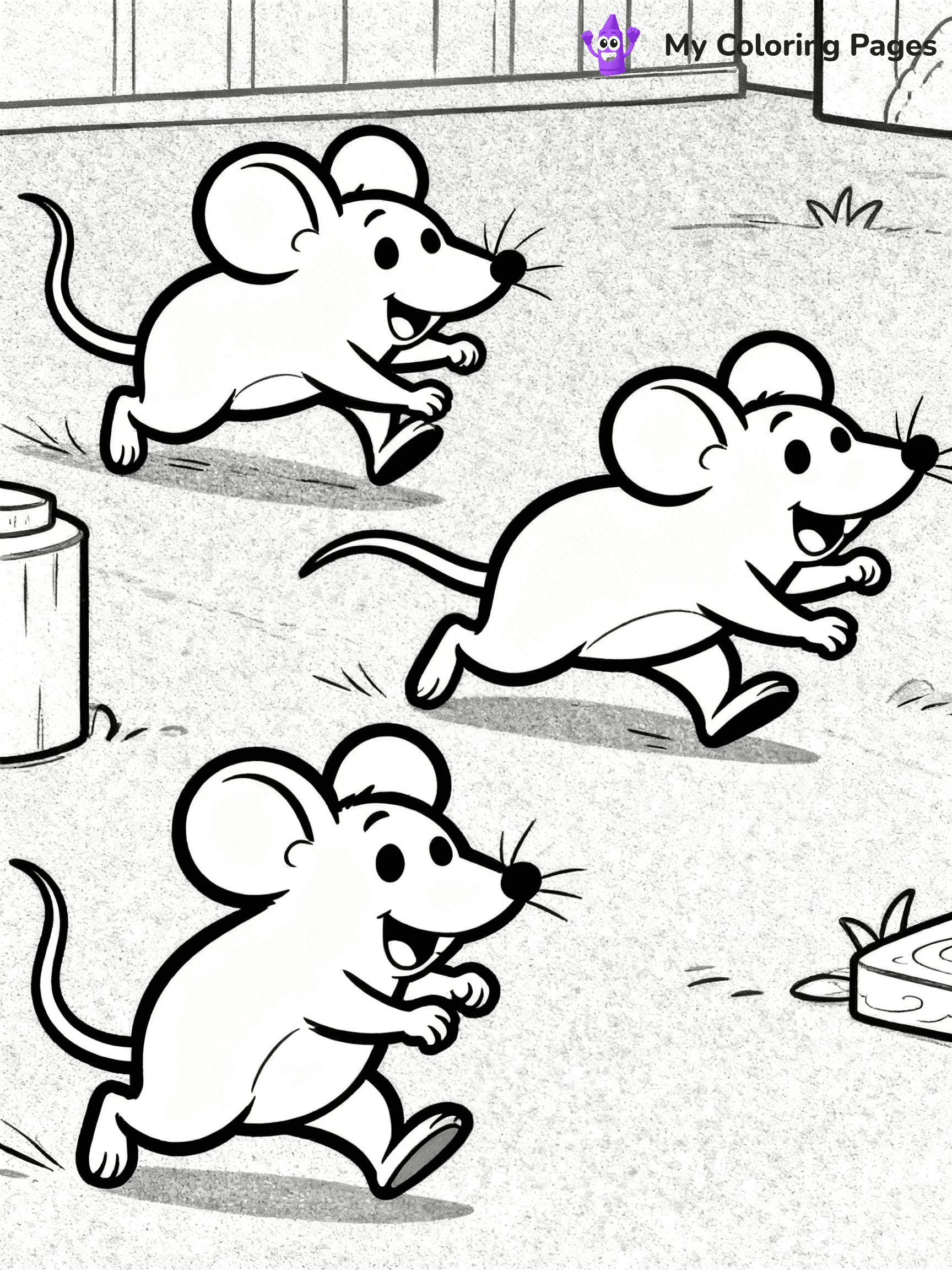 Rat Coloring Pages - 23