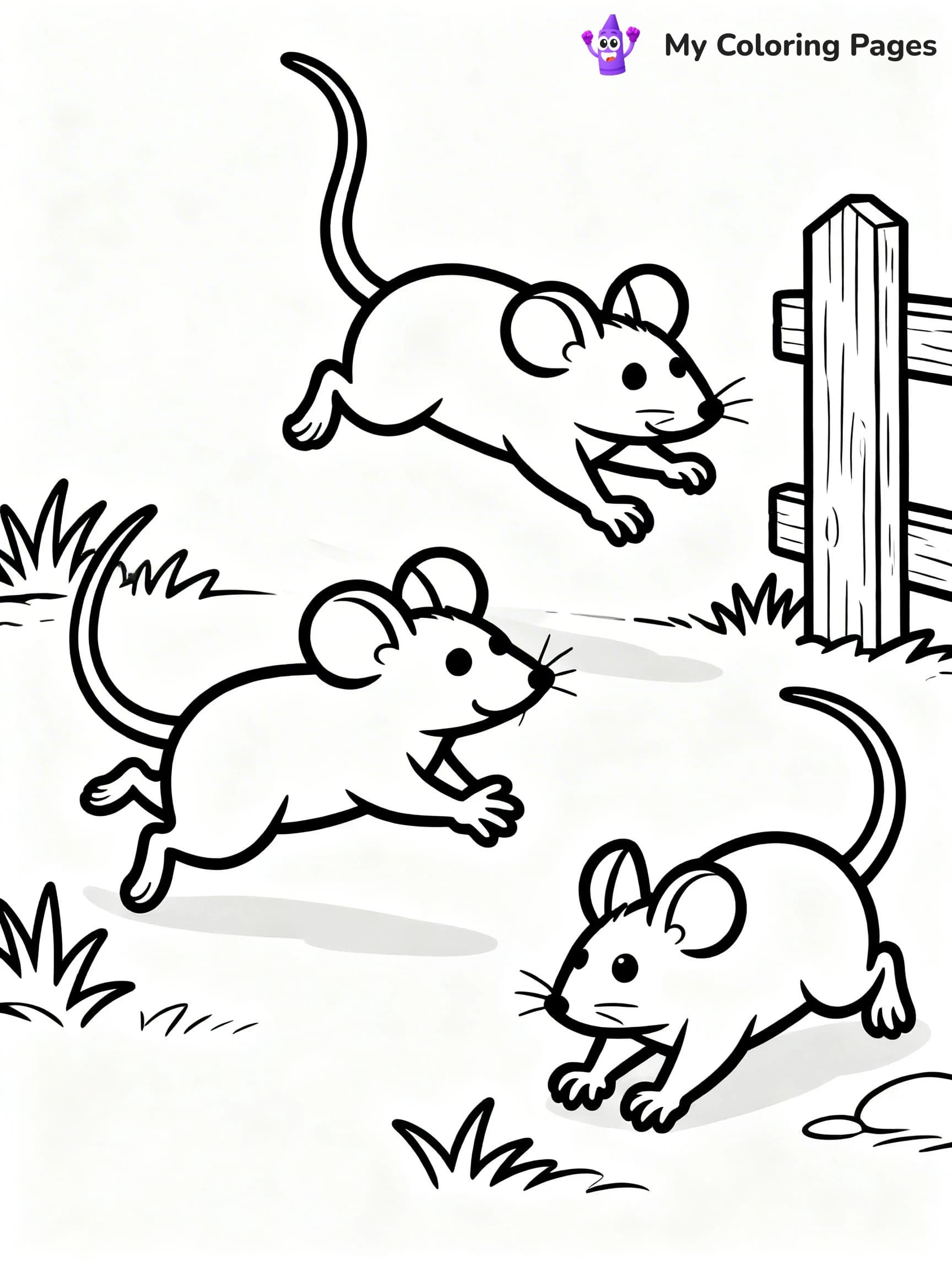 Rat Coloring Pages - 22
