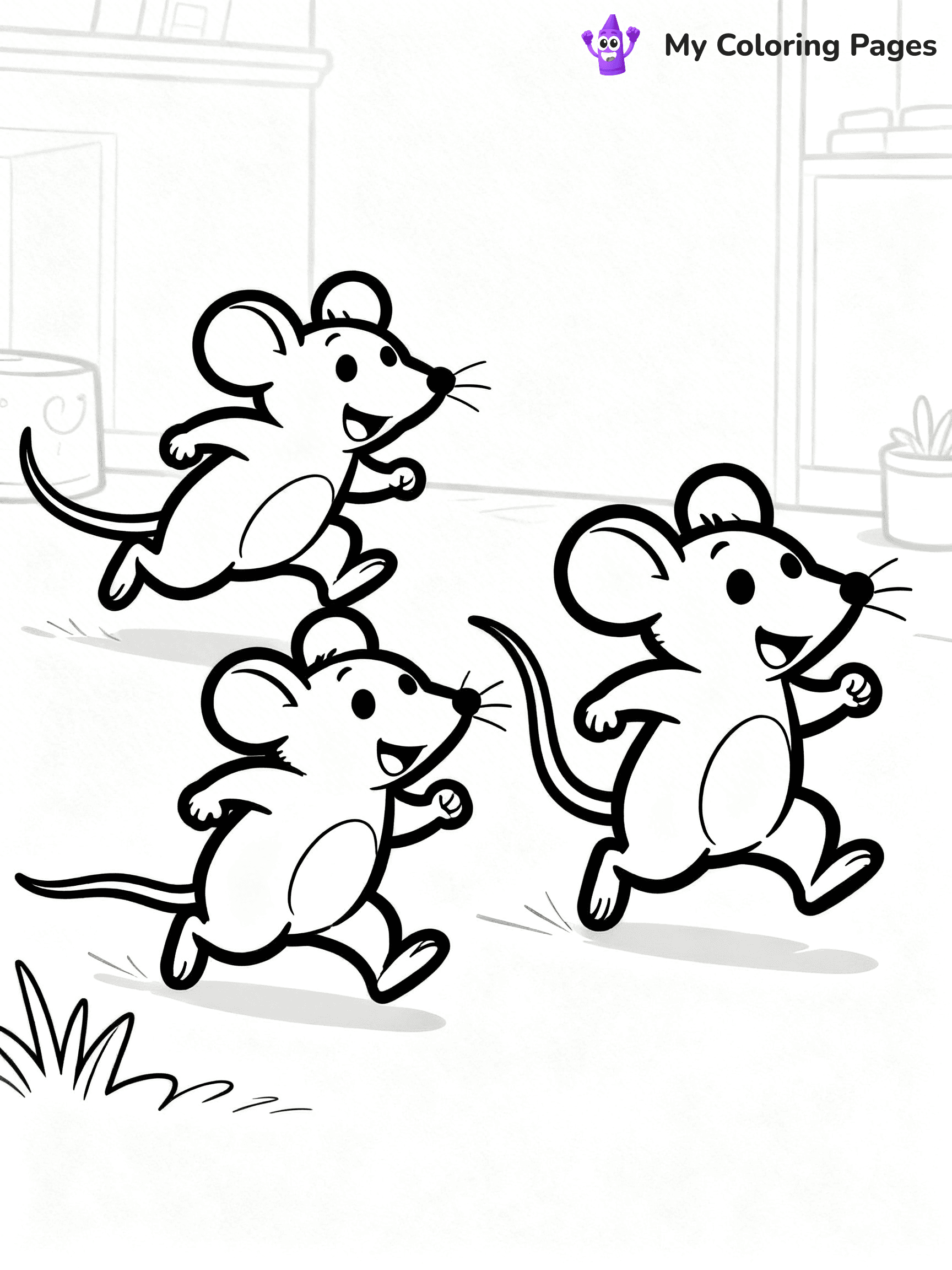 Rat Coloring Pages - 21