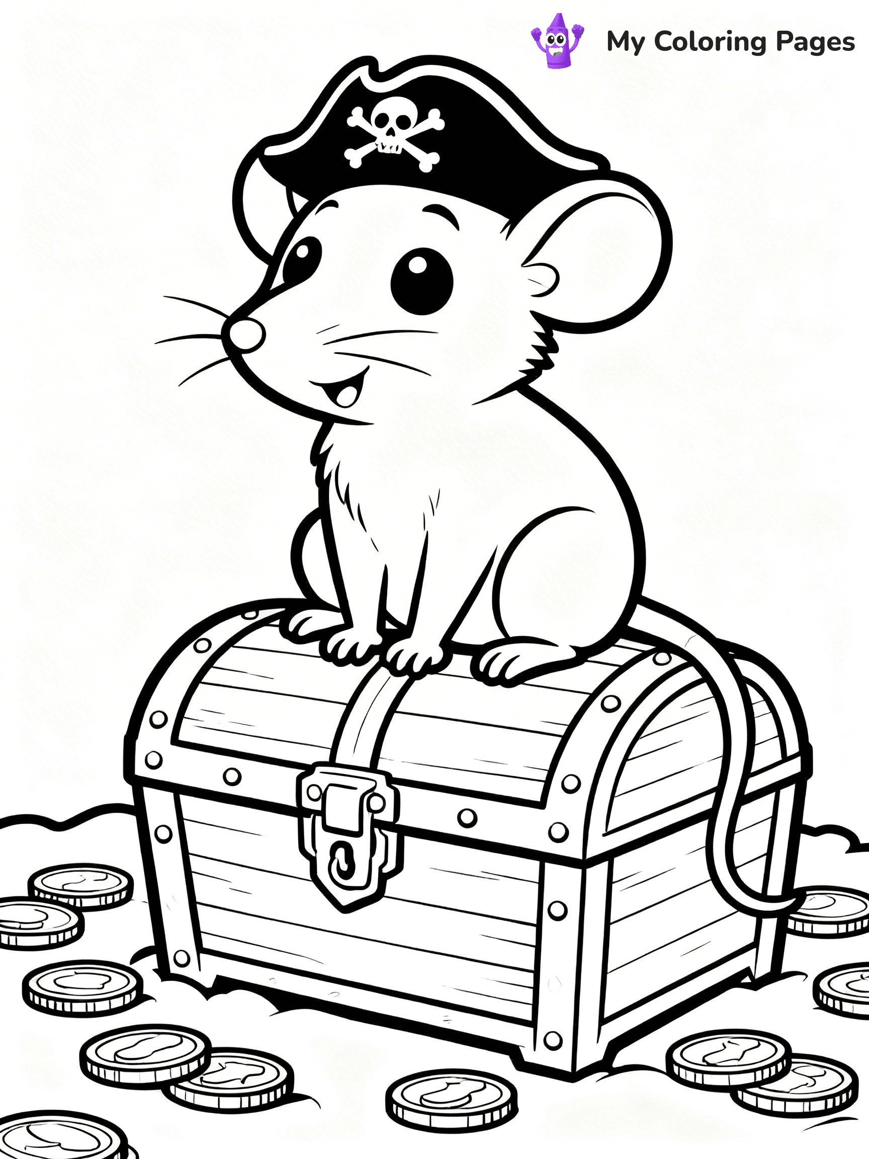 Rat Coloring Pages - 20