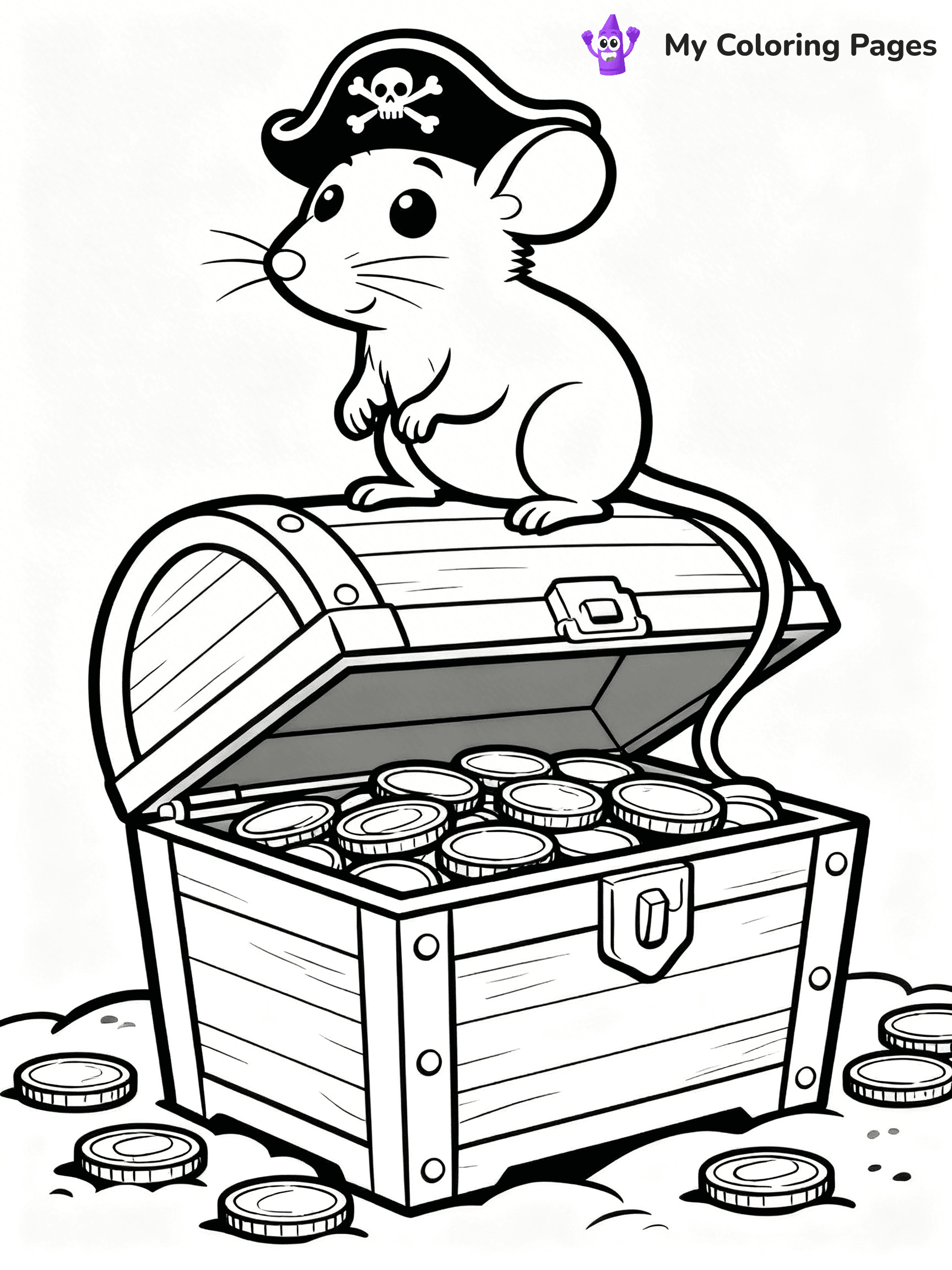 Rat Coloring Pages - 16