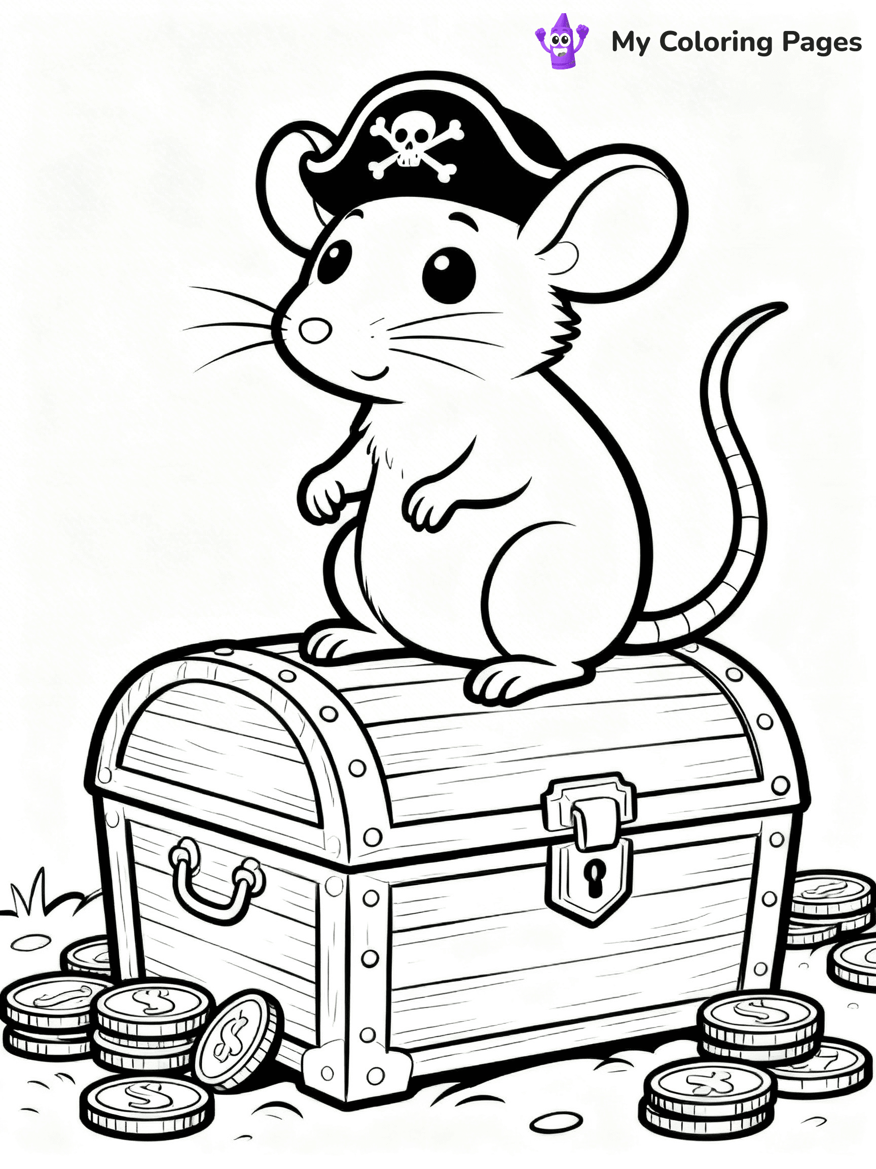 Rat Coloring Pages - 15