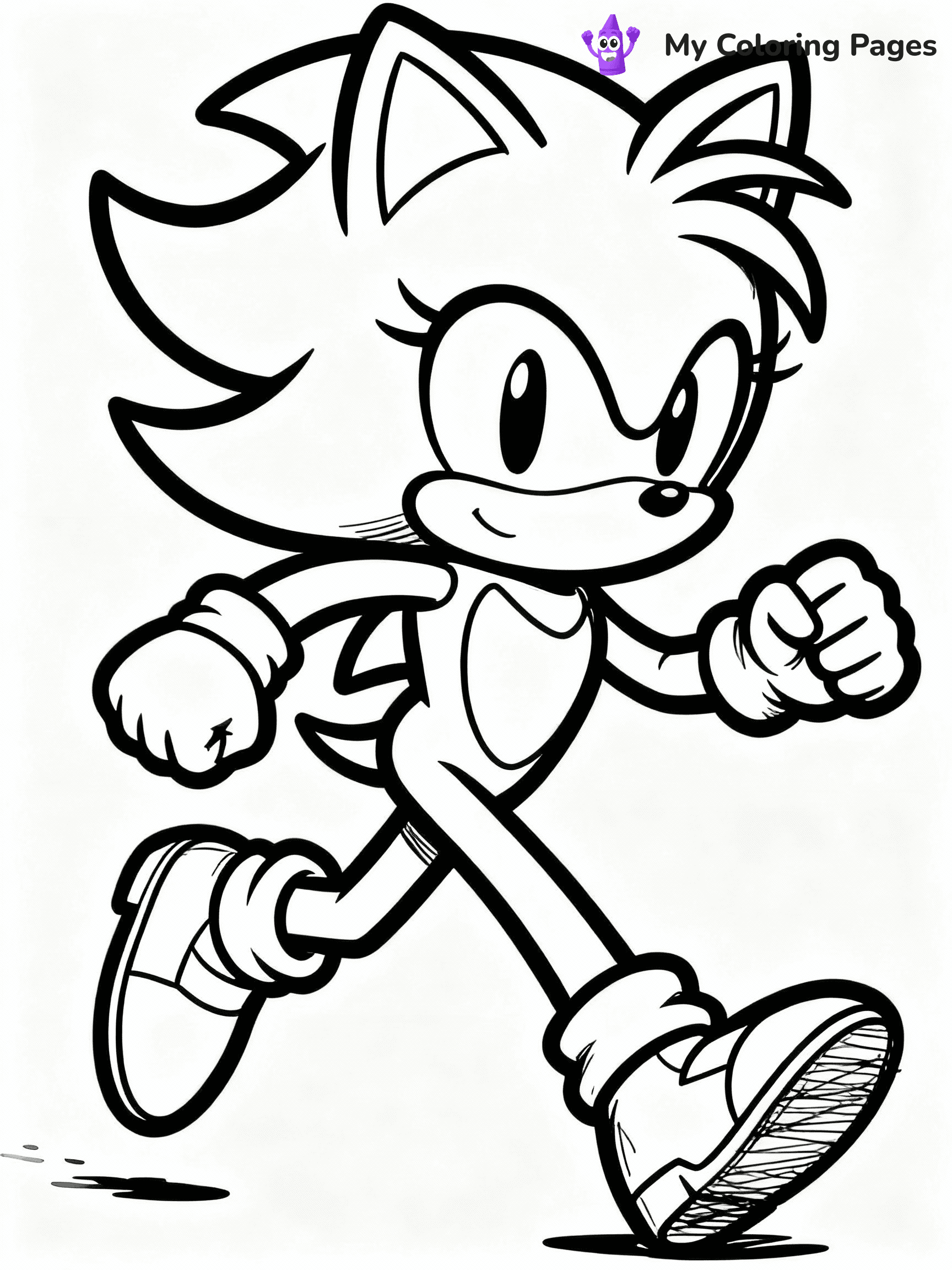 Amy Rose Coloring Pages - 18