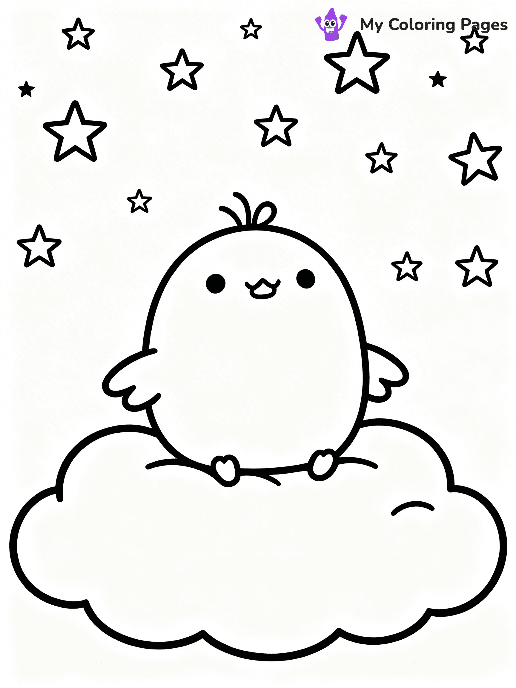 Molang Coloring Pages - 23