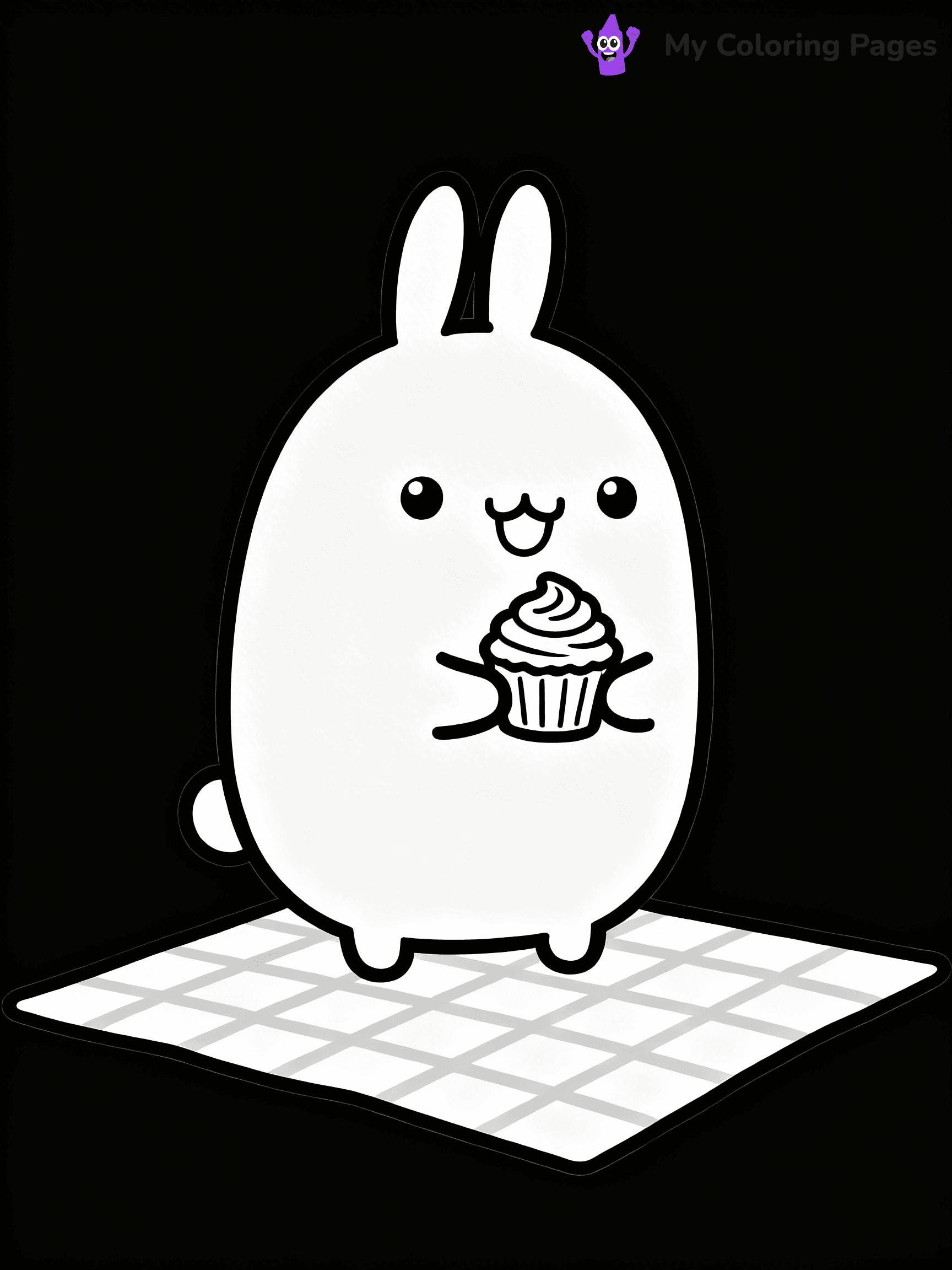 Molang Coloring Pages - 20