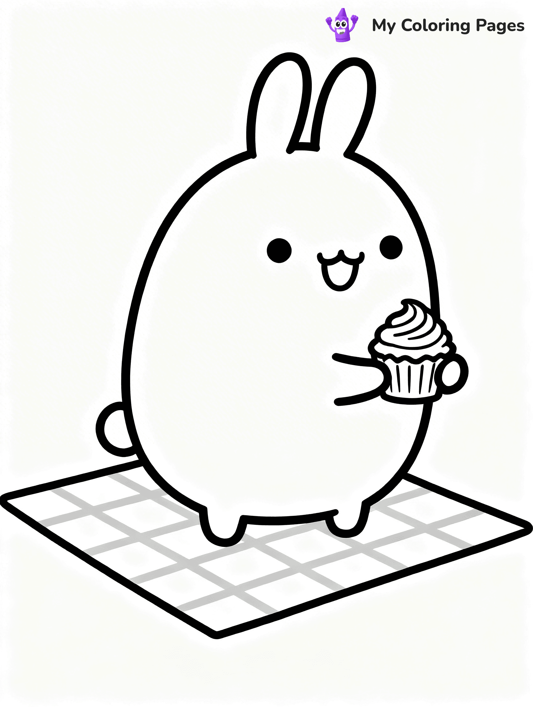 Molang Coloring Pages - 16