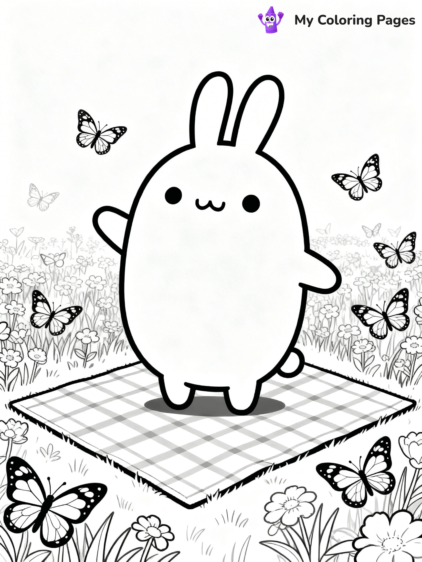 Molang Coloring Pages - 11