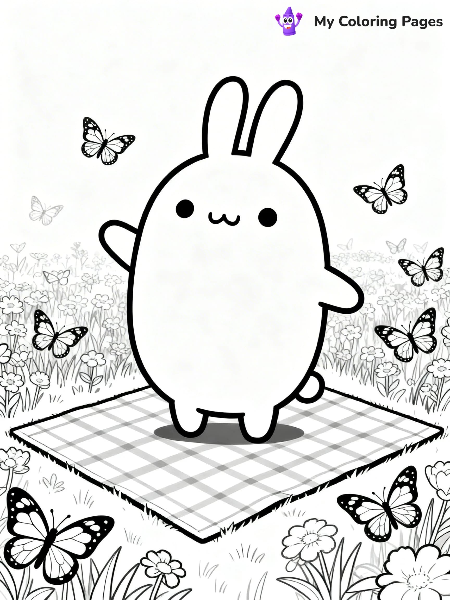 Molang Coloring Pages - 11