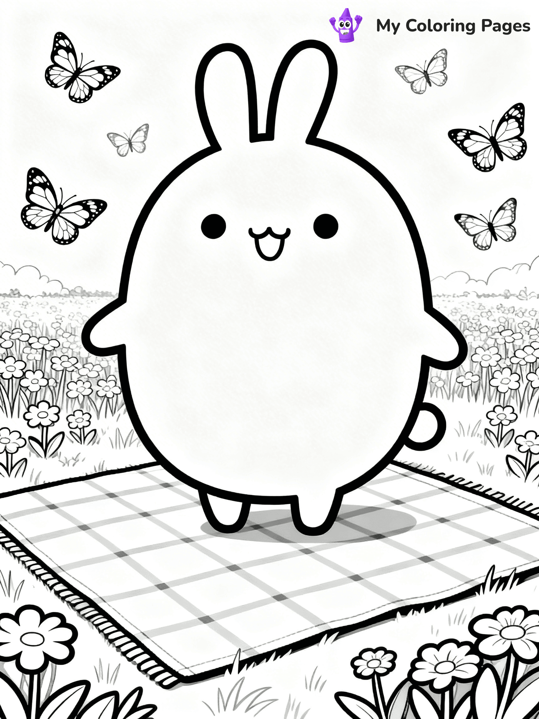 Molang Coloring Pages - 10