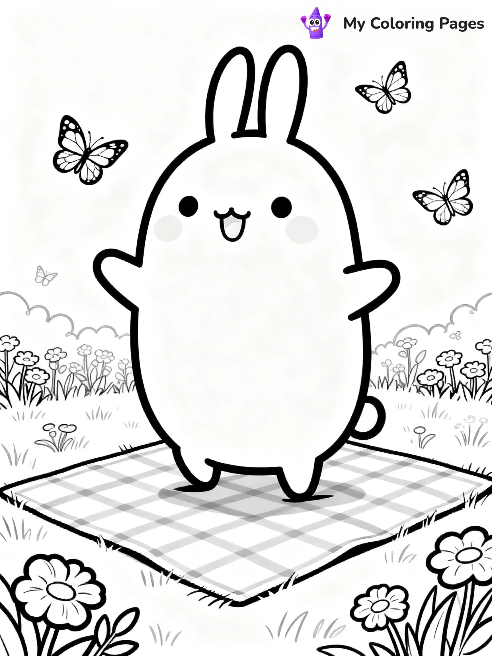 Molang Coloring Pages - 9