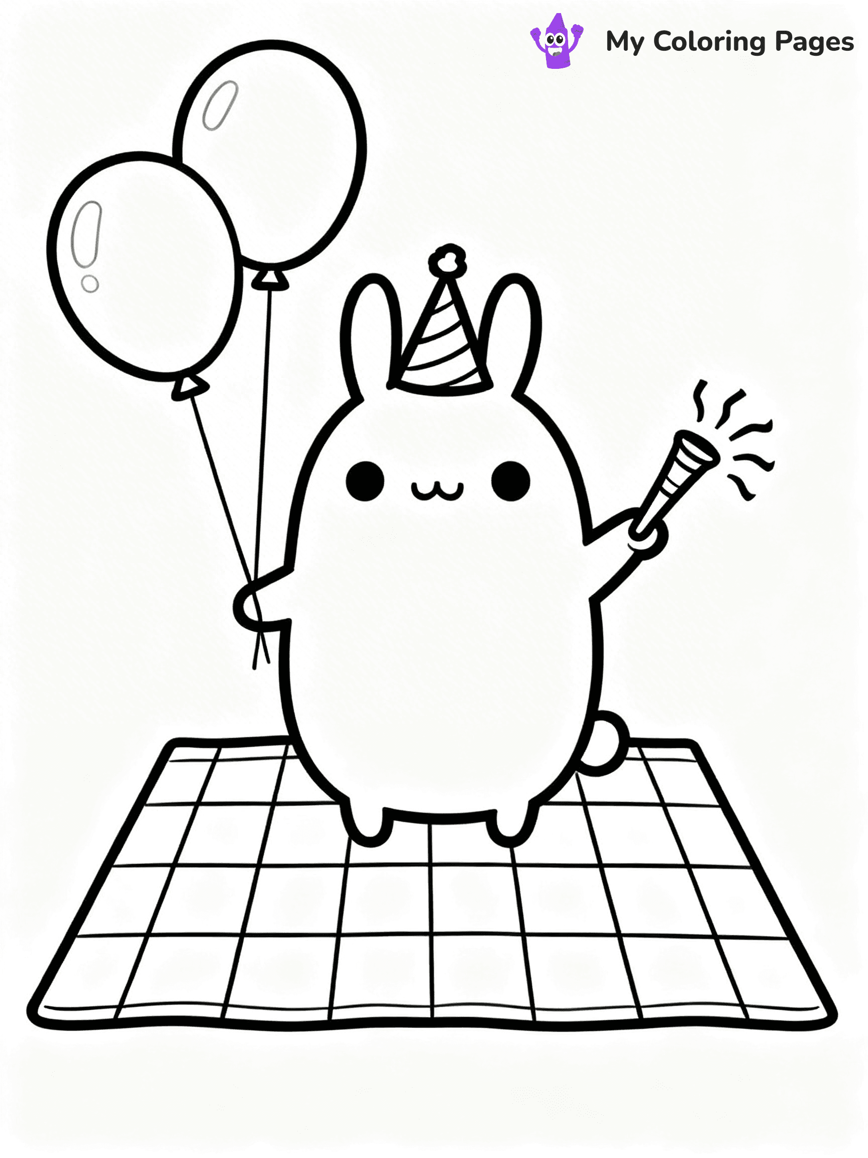 Molang Coloring Pages - 8