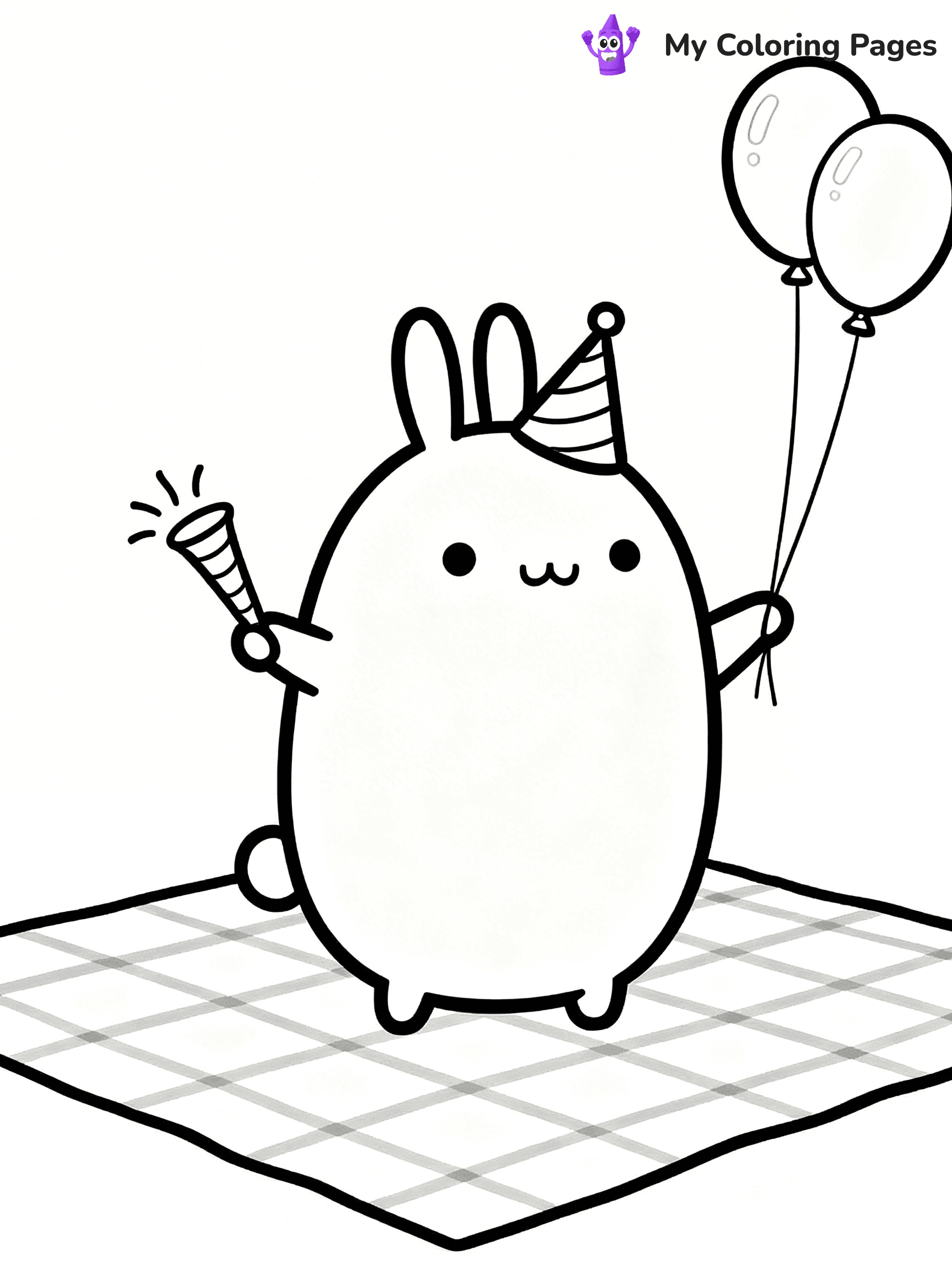 Molang Coloring Pages - 7