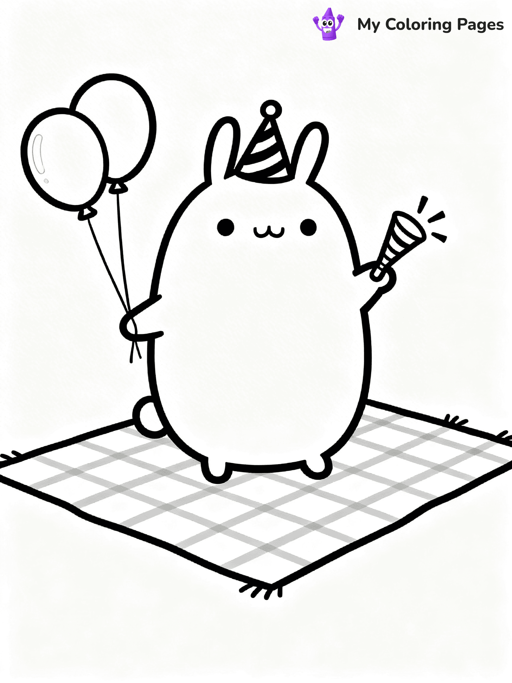 Molang Coloring Pages - 6