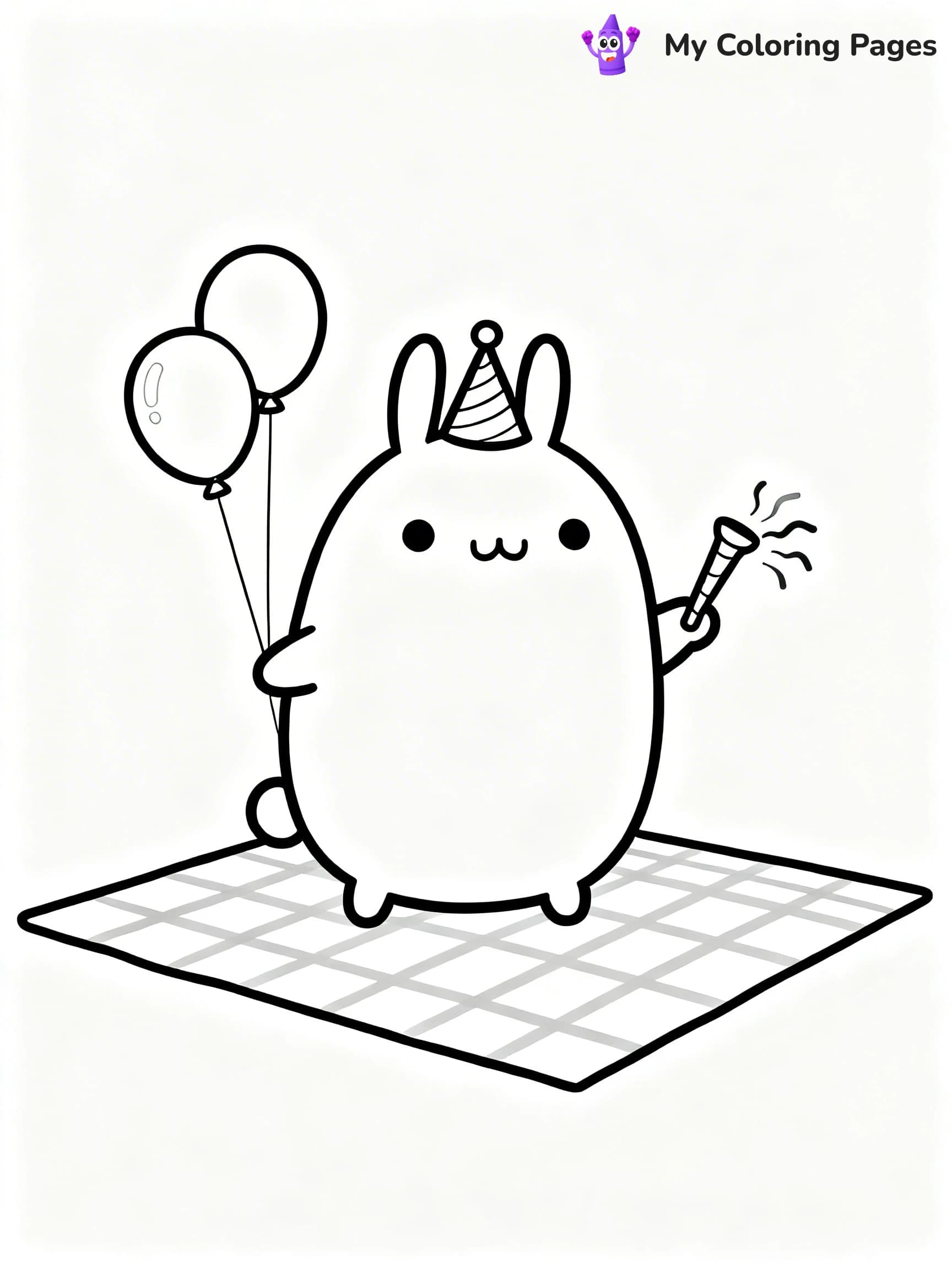 Molang Coloring Pages - 5