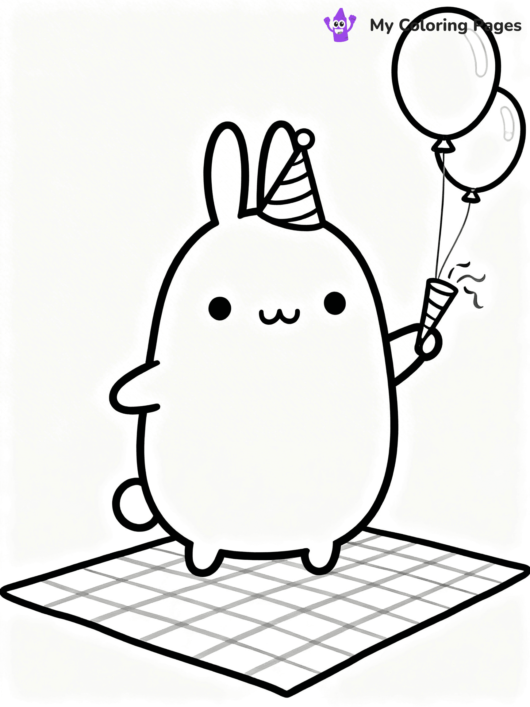 Molang Coloring Pages - 3