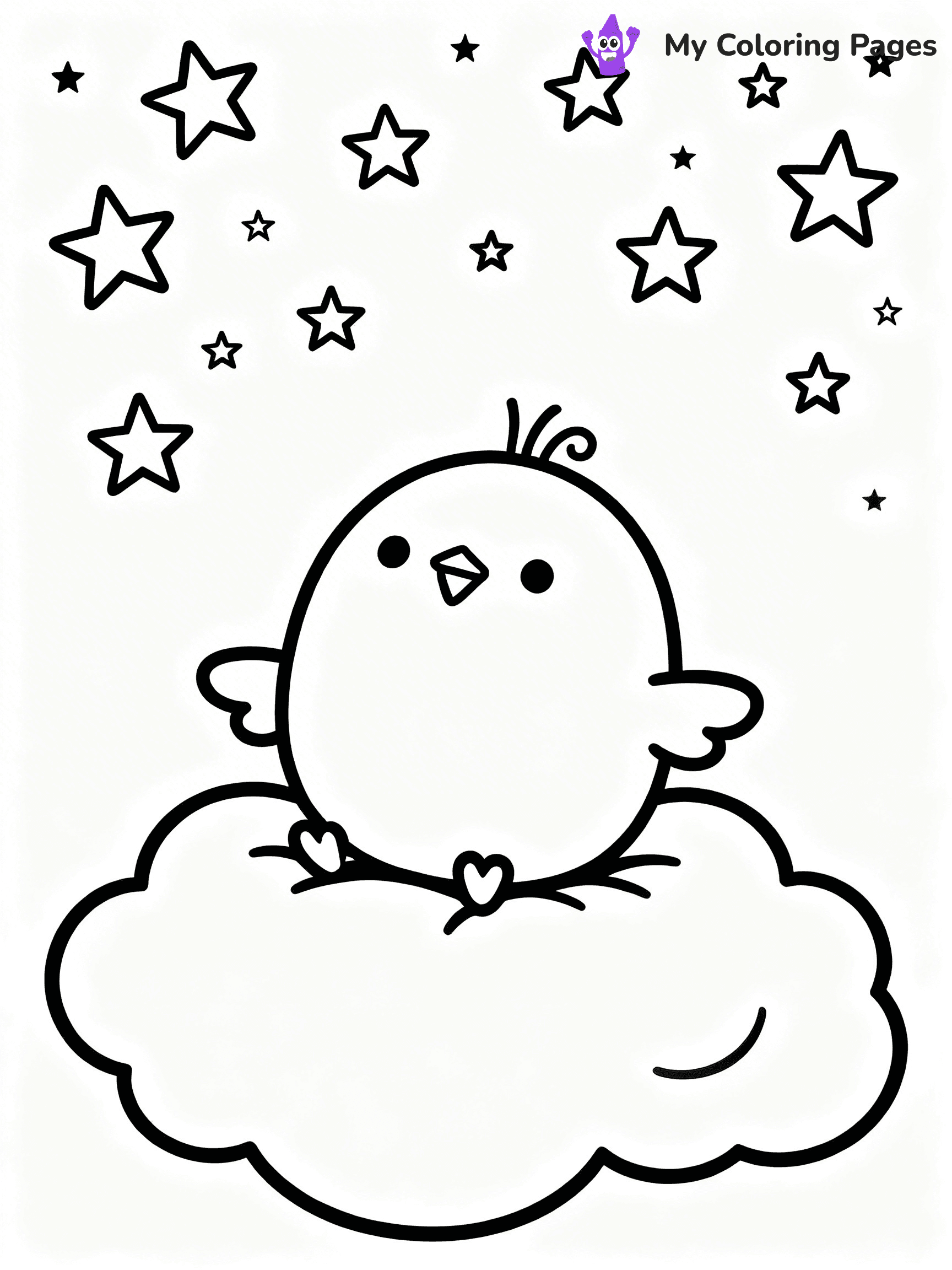 Molang Coloring Pages - 2