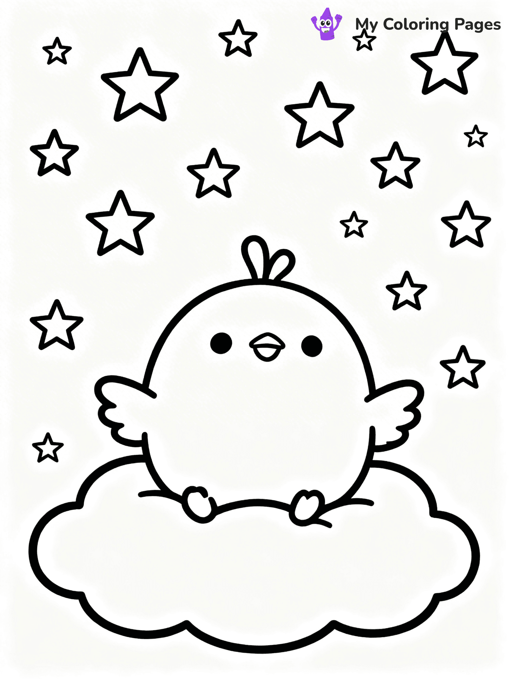 Molang Coloring Pages - 1