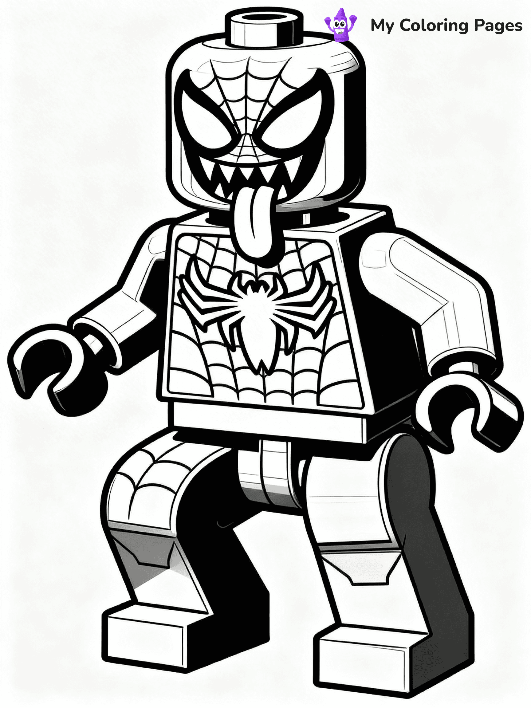 Lego Spiderman Coloring Pages - 29