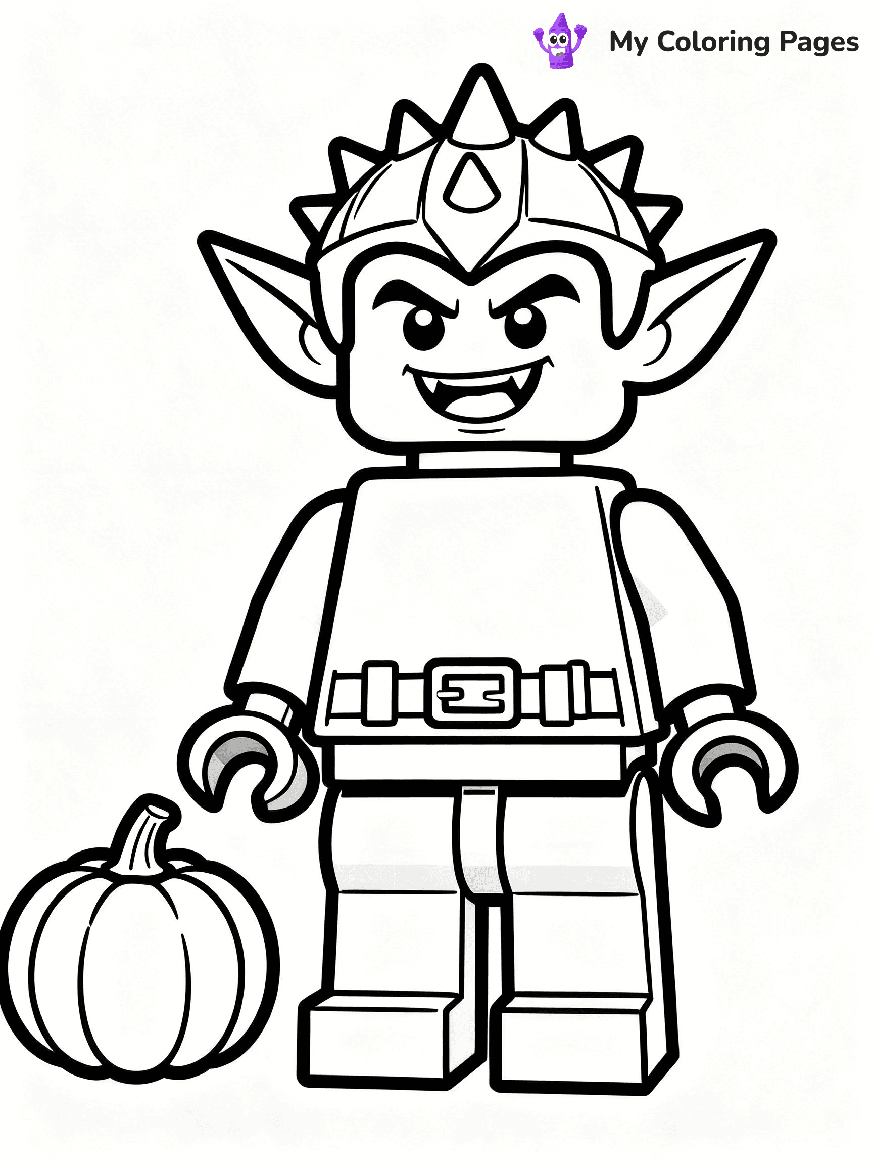 Lego Spiderman Coloring Pages - 6