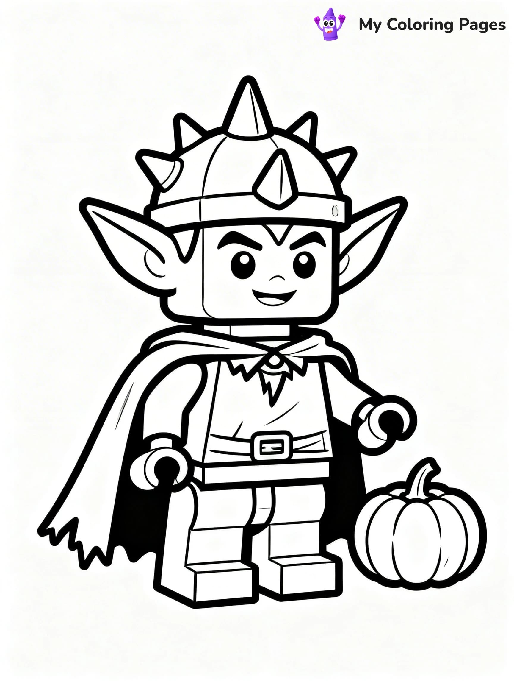 Lego Spiderman Coloring Pages - 5