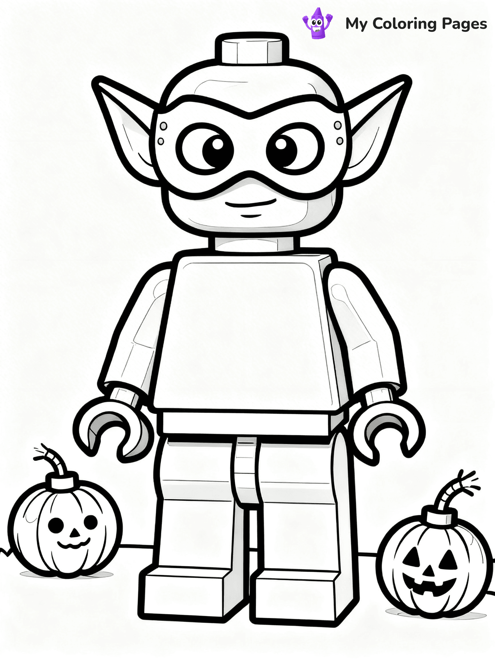 Lego Spiderman Coloring Pages - 4