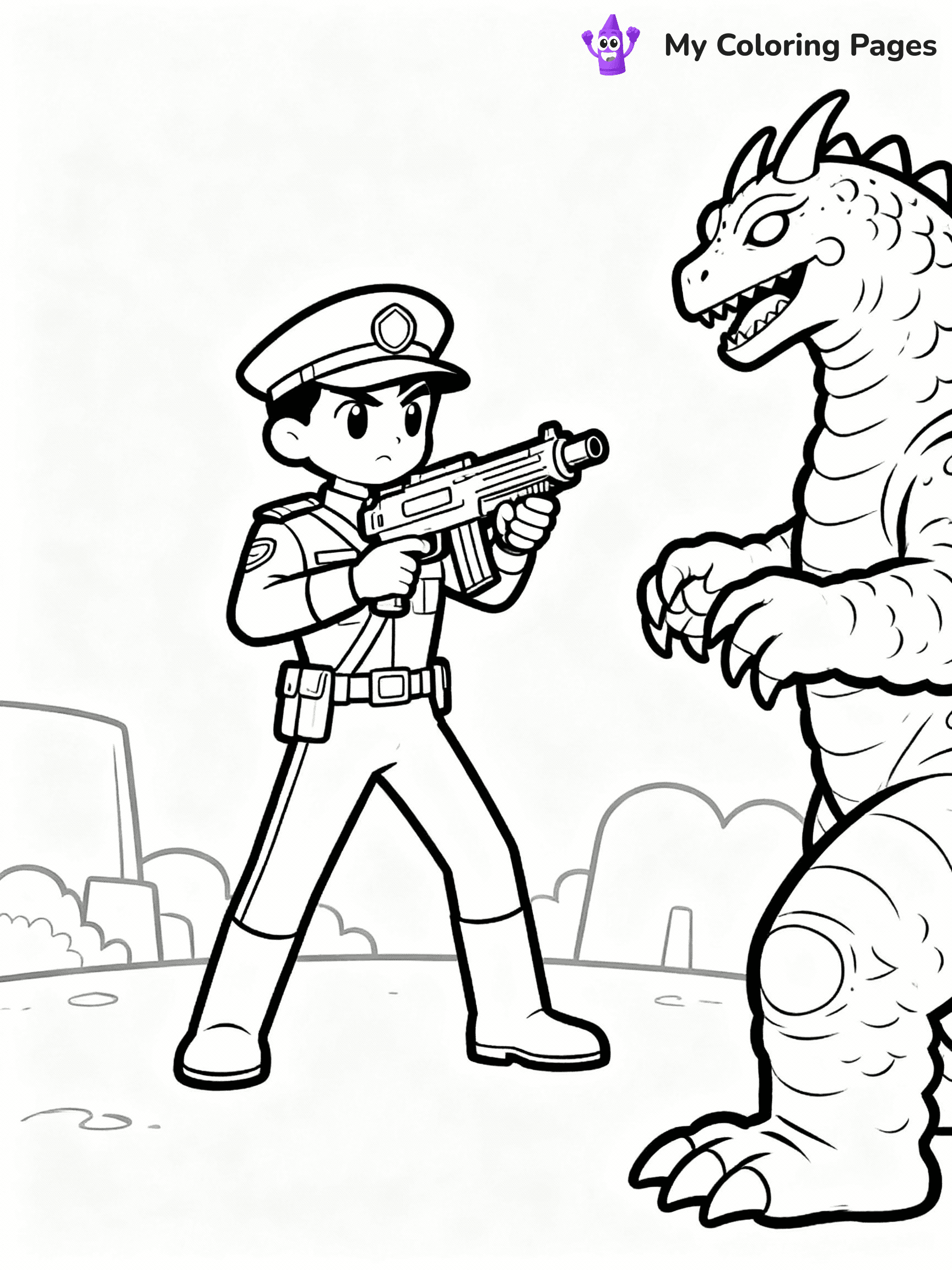 Ultraman Coloring Pages - 9