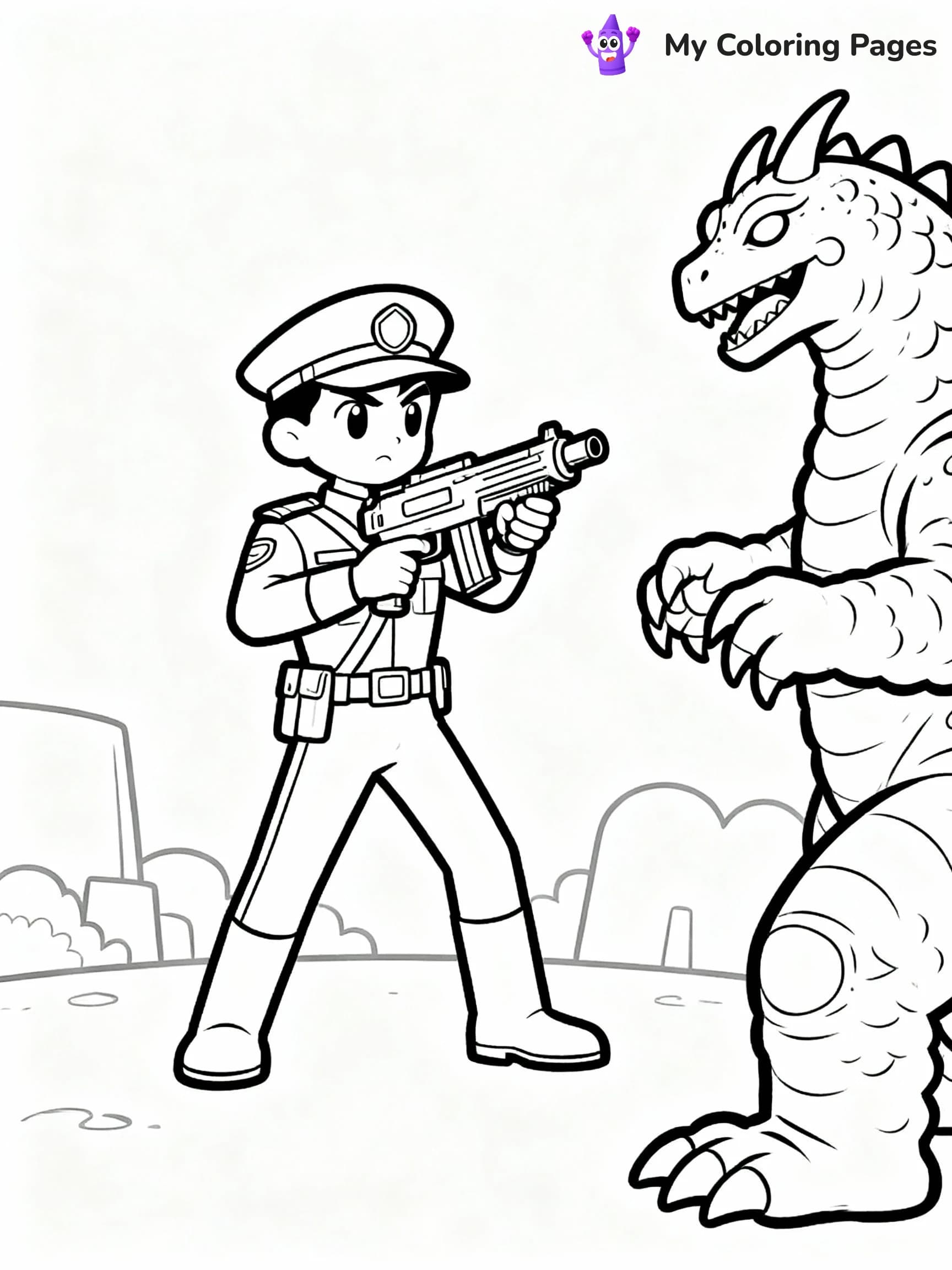 Ultraman Coloring Pages - 9