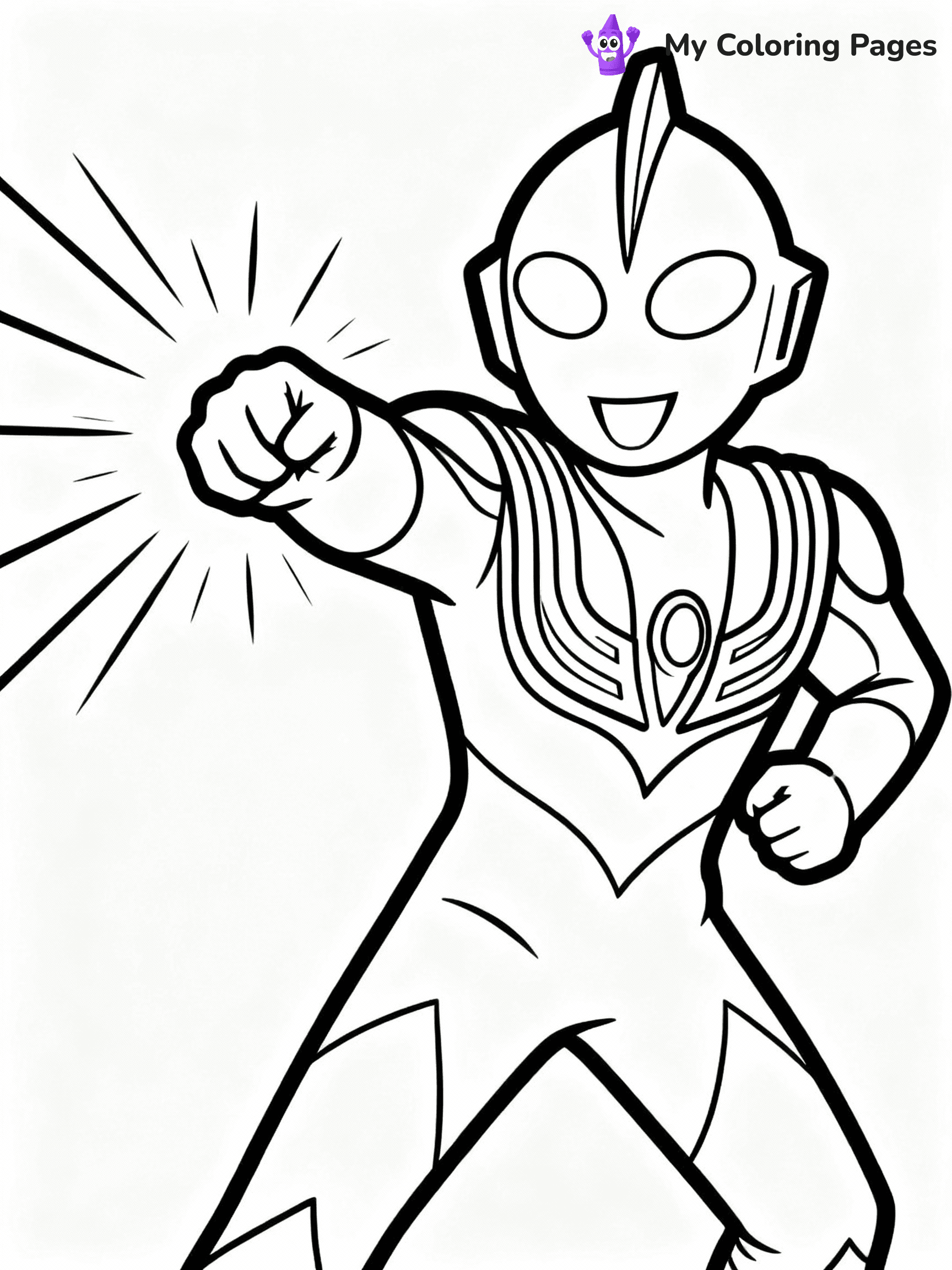 Ultraman Coloring Pages - 5