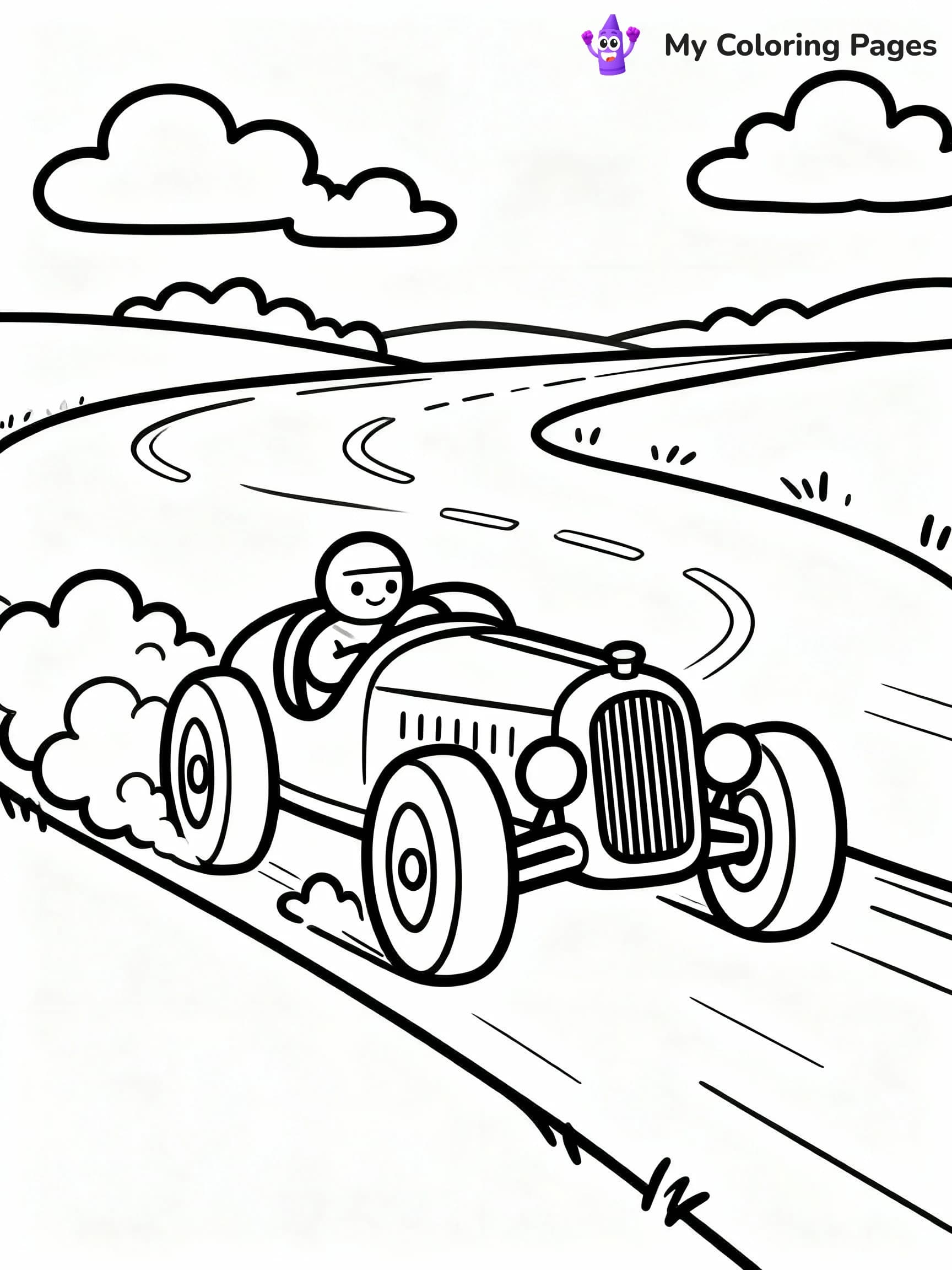 Race Car Coloring Pages - 21