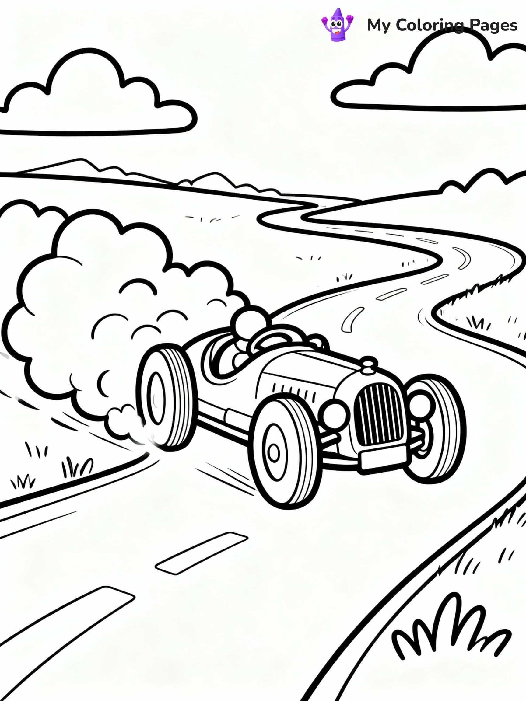 Race Car Coloring Pages - 20