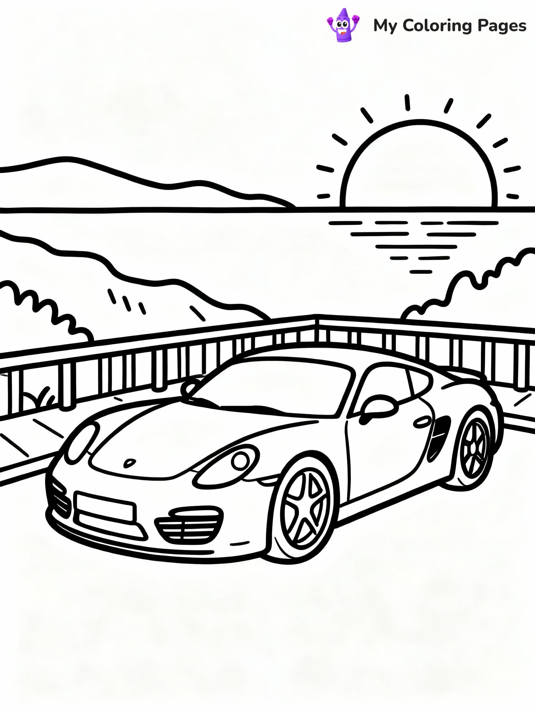 Race Car Coloring Pages - 17