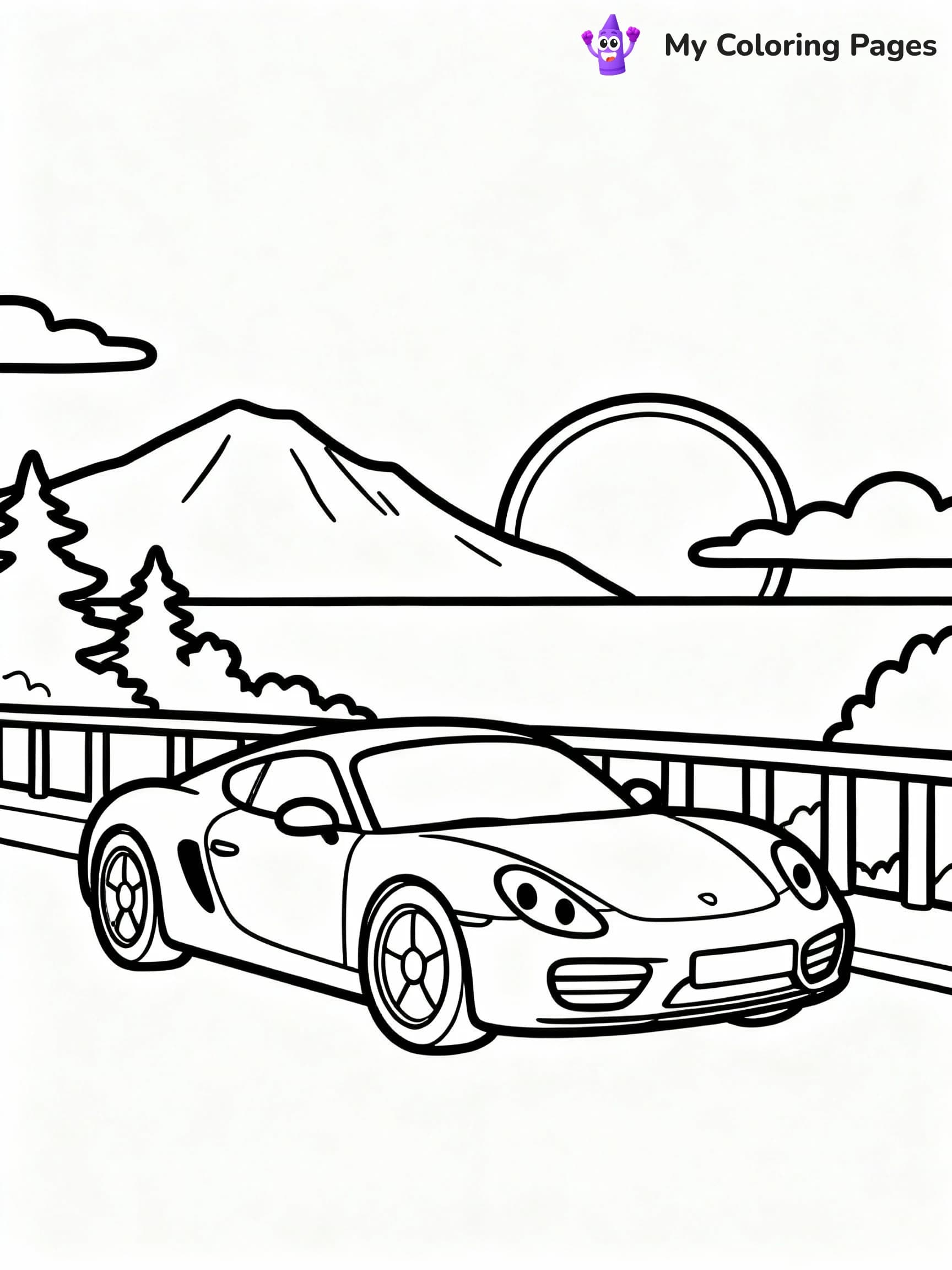 Race Car Coloring Pages - 16